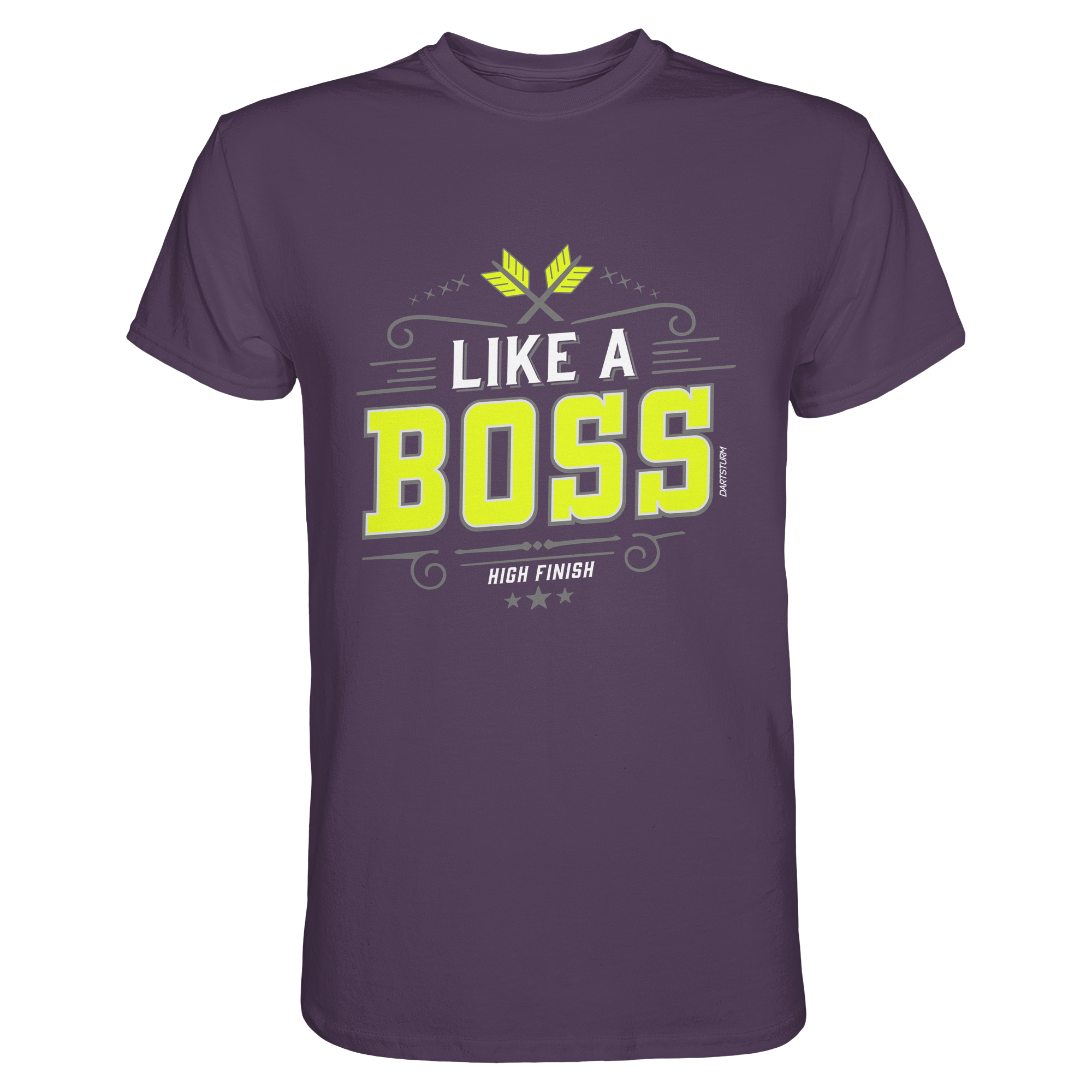 DartSturm - Like a Boss Yellow - Premium Shirt