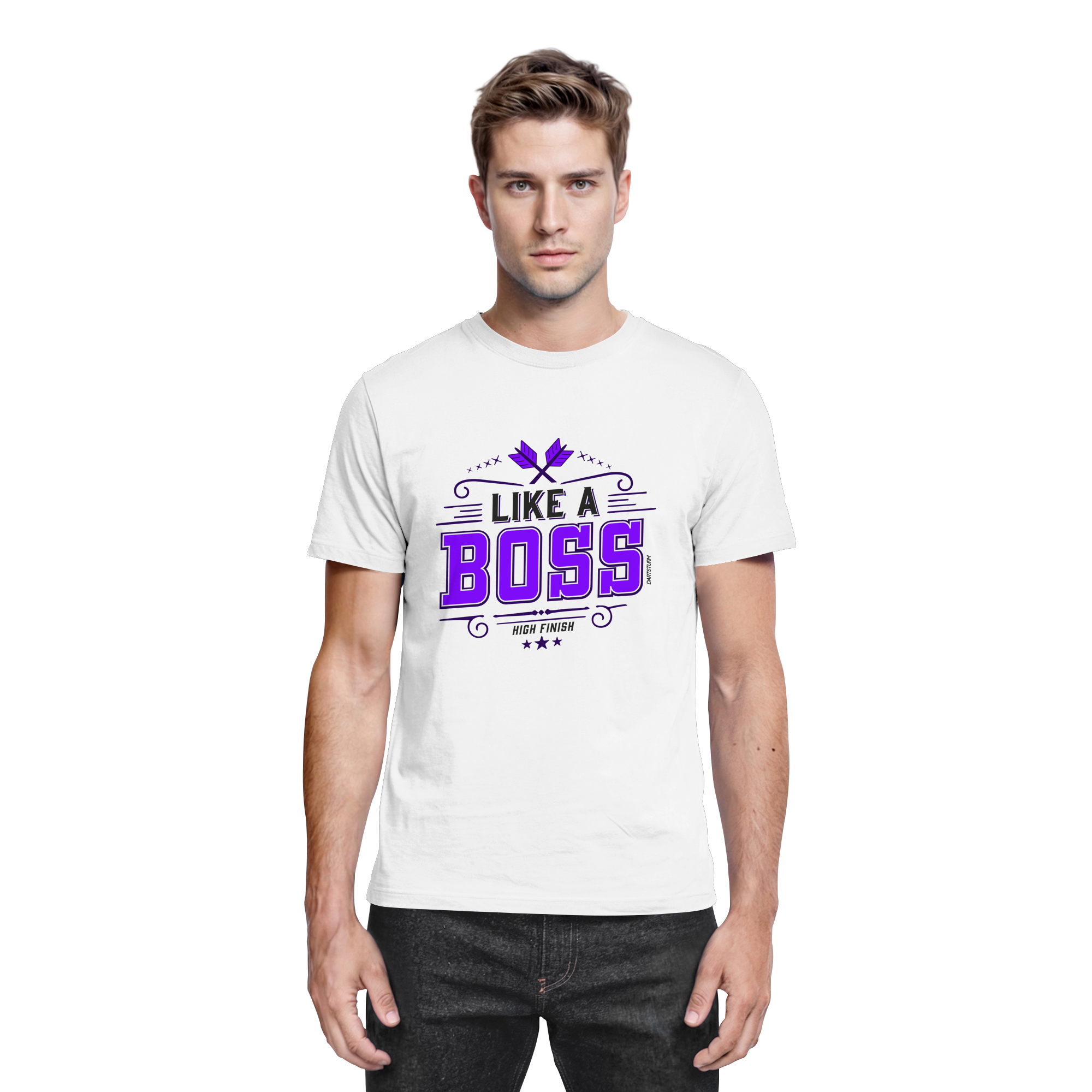 DartSturm - Like a Boss Purple - Premium Shirt DartSturm - Like a Boss Purple - Premium Shirt