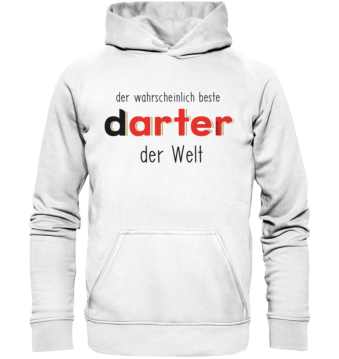 DartSturm - Der wahrscheinlich beste darter der Welt Schwarz - Basic Unisex Hoodie DartSturm - Der wahrscheinlich beste darter der Welt Schwarz - Basic Unisex Hoodie