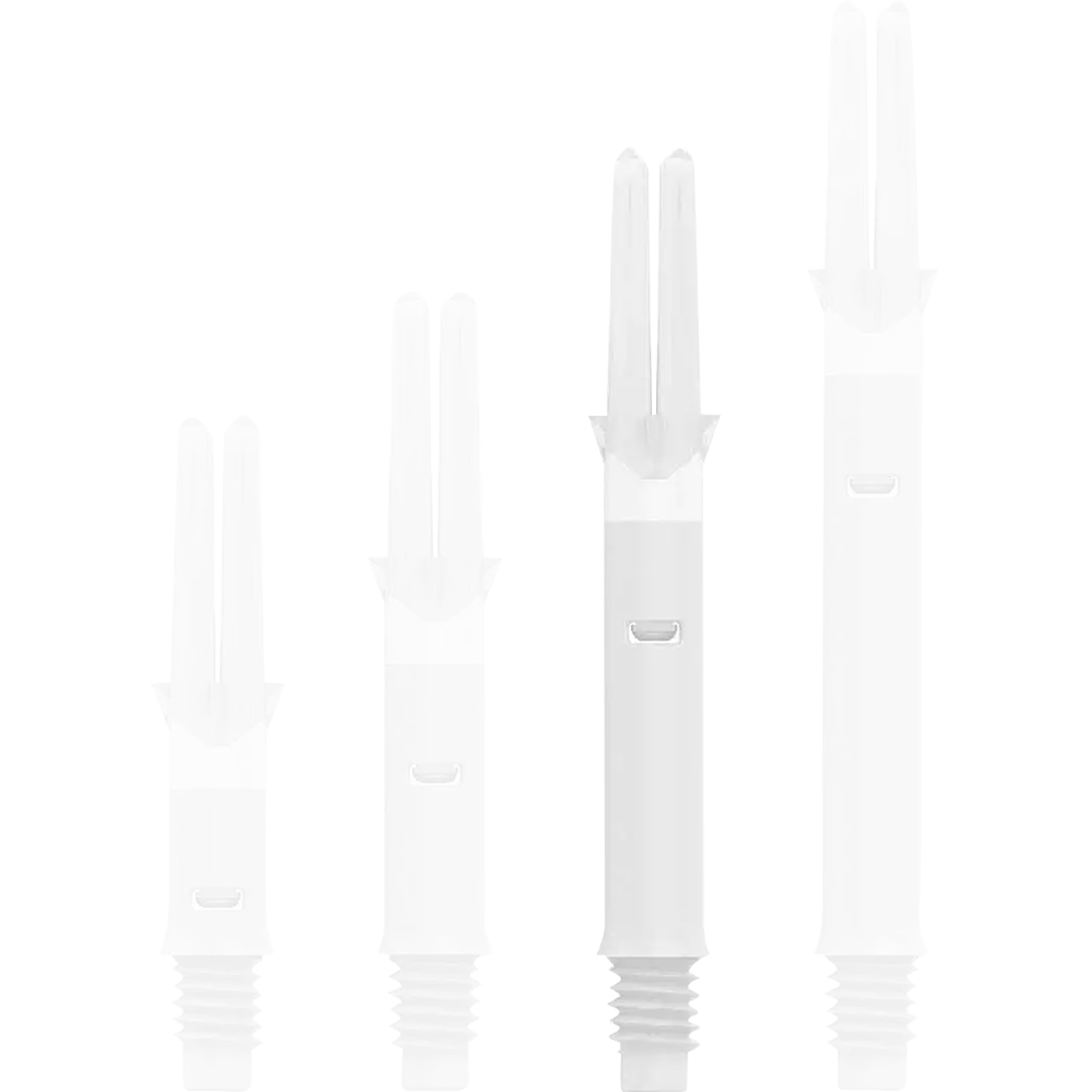 L-Style - L-Shaft Silent Straight Spinner - Weiß