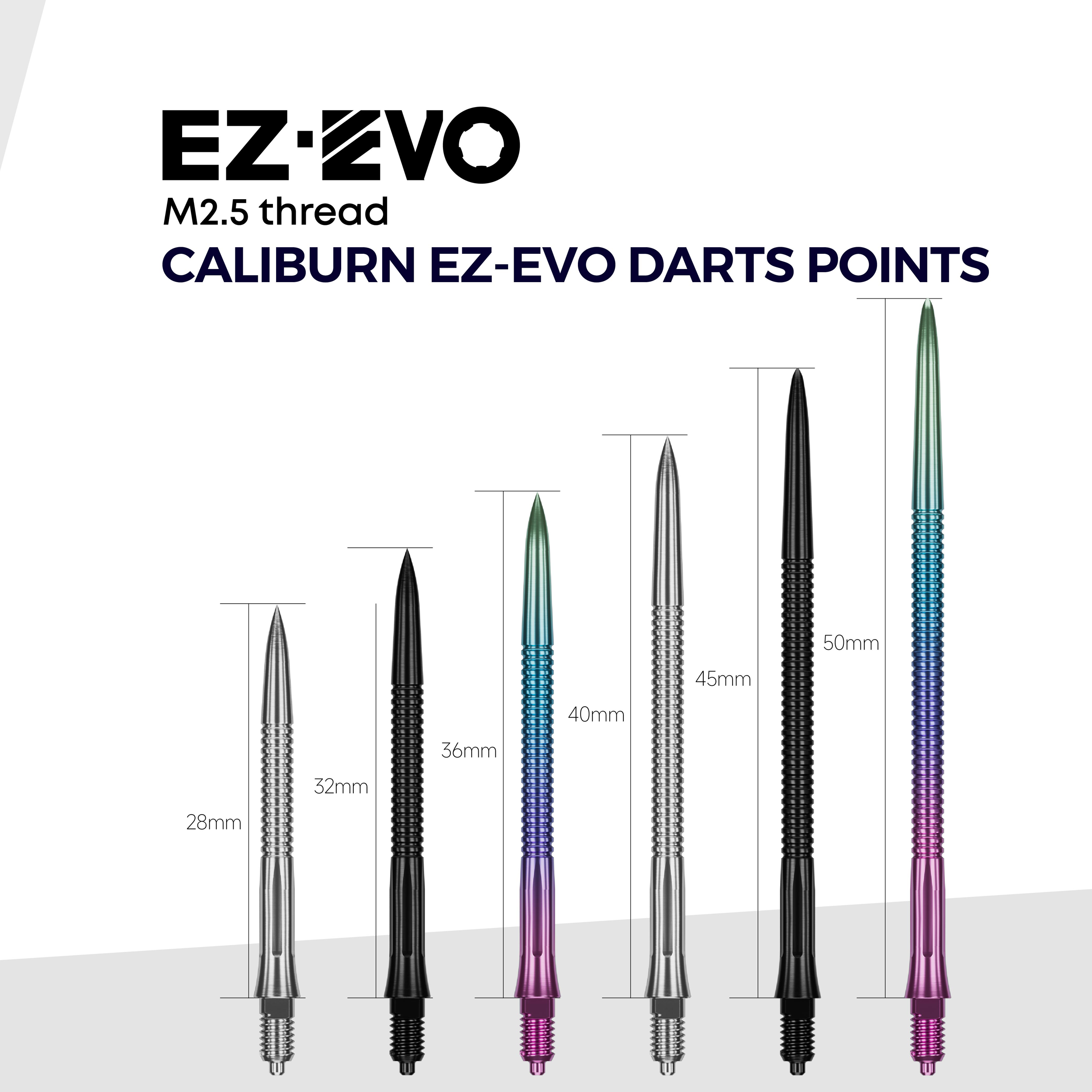 Caliburn - EZ-EVO Grooved - Schwarz Caliburn - EZ-EVO Grooved - Schwarz