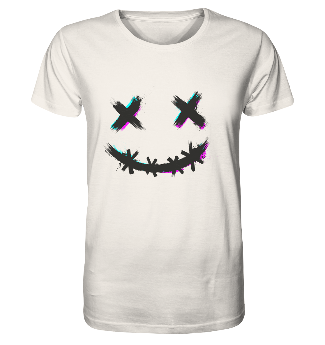 DartSturm - Scary Smile Schwarz - Organic Shirt DartSturm - Scary Smile Schwarz - Organic Shirt