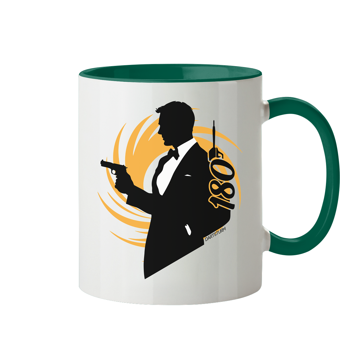 DartSturm - Dart Agent - Tasse zweifarbig DartSturm - Dart Agent - Tasse zweifarbig