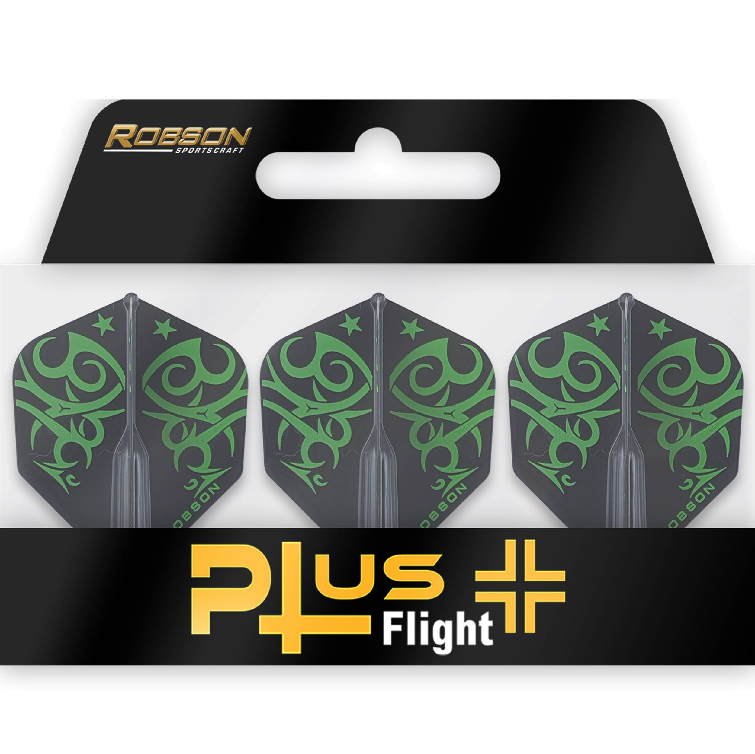 Bull-s-NL-Robson-Plus-Tribal-Flight-Standard-Grun-Verpackung Bull's NL - Robson Plus Tribal Flight - Standard