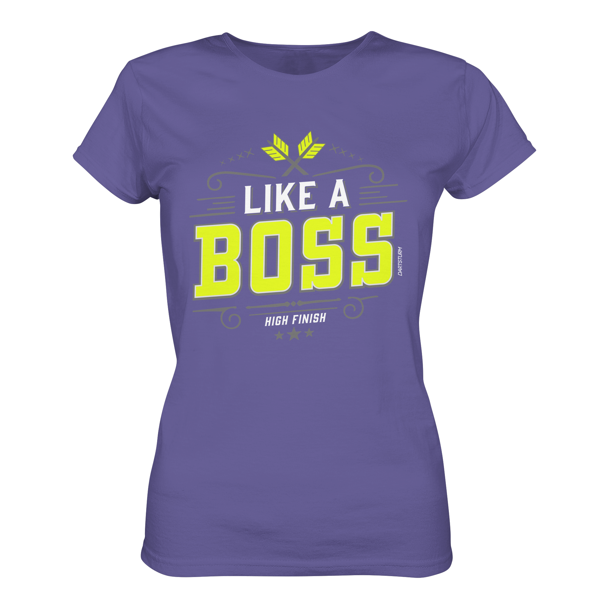 DartSturm - Like a Boss Yellow - Ladies Premium Shirt