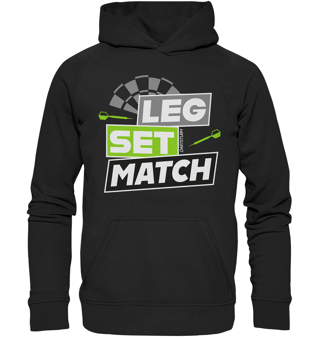 DartSturm - Leg Set Match - Basic Unisex Hoodie