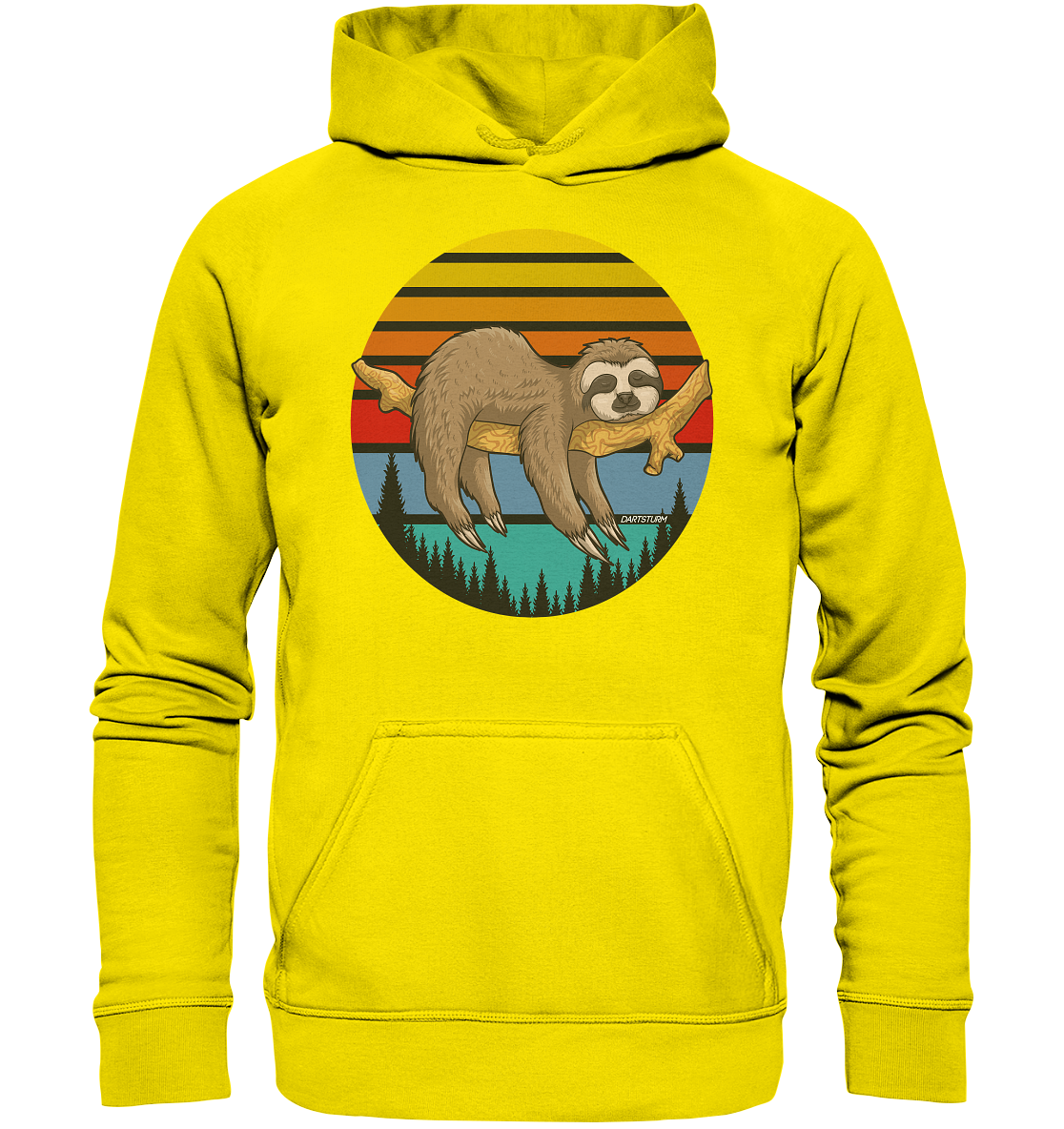 DartSturm - Lazy Sloth - Basic Unisex Hoodie DartSturm - Lazy Sloth - Basic Unisex Hoodie