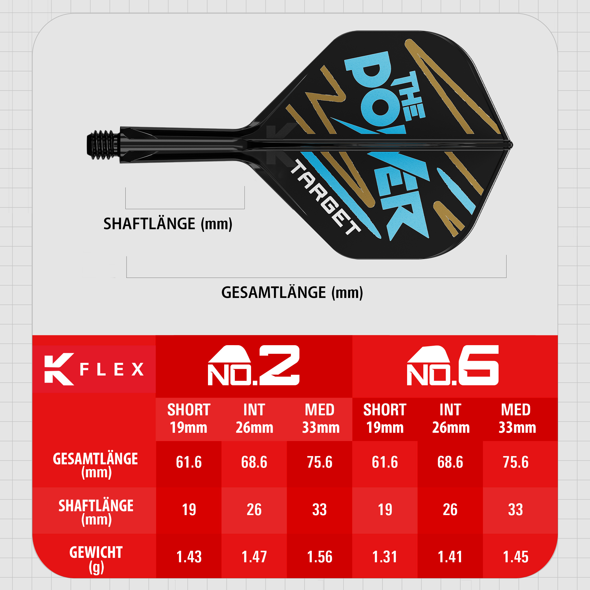 Target - K-Flex-Flightsystem Phil Taylor - No2