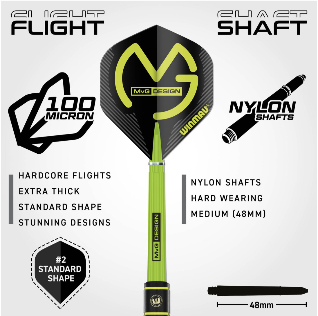 Winmau - Michael van Gerwen SE Brass - Steeldart Winmau - Michael van Gerwen SE Brass - Steeldart