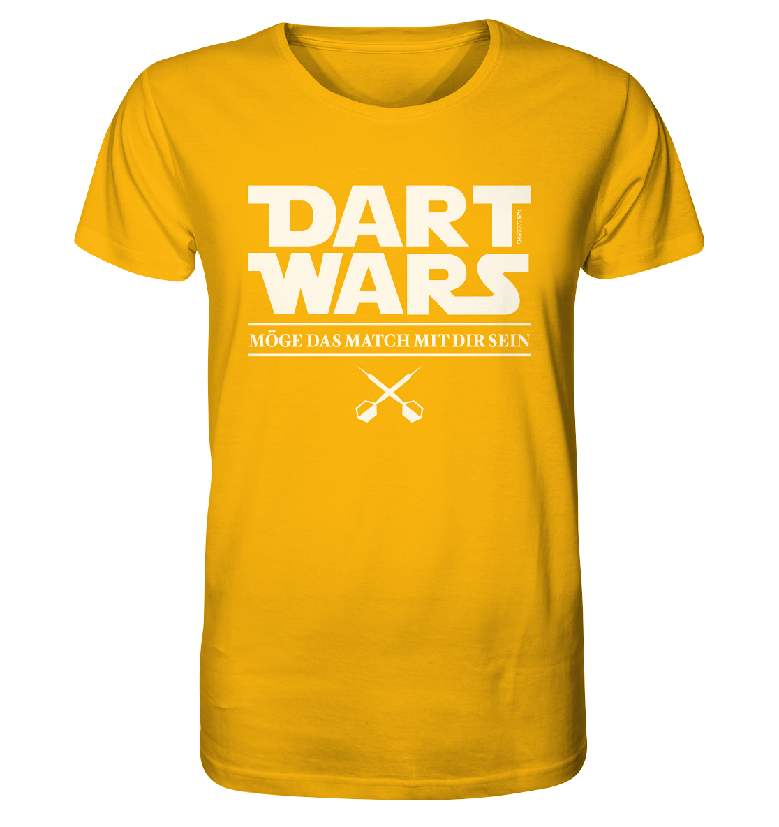 DartSturm - Dart Wars Weiß - Organic Shirt DartSturm - Dart Wars Weiß - Organic Shirt