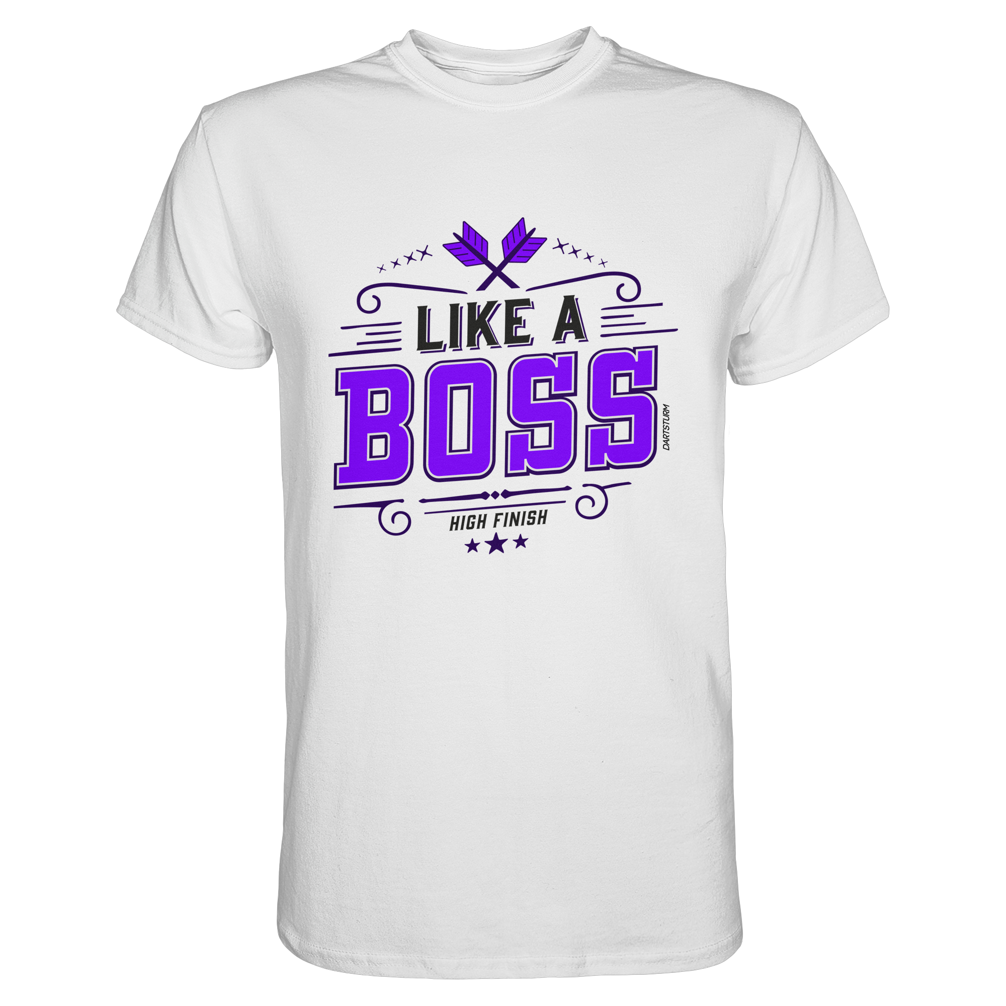 DartSturm - Like a Boss Purple - Premium Shirt DartSturm - Like a Boss Purple - Premium Shirt