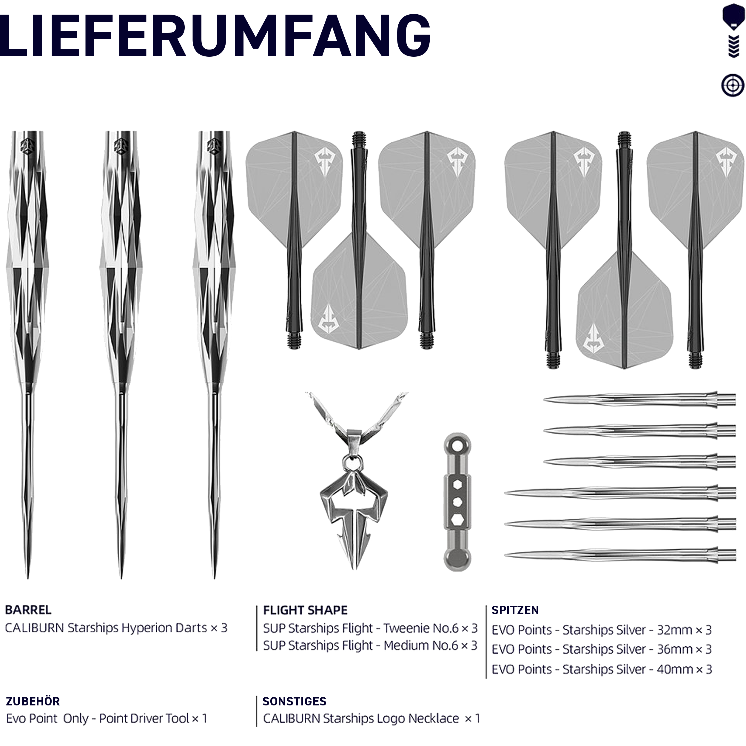 Caliburn - EVO Starships Hyperion - Steeldart Caliburn - EVO Starships Hyperion - Steeldart