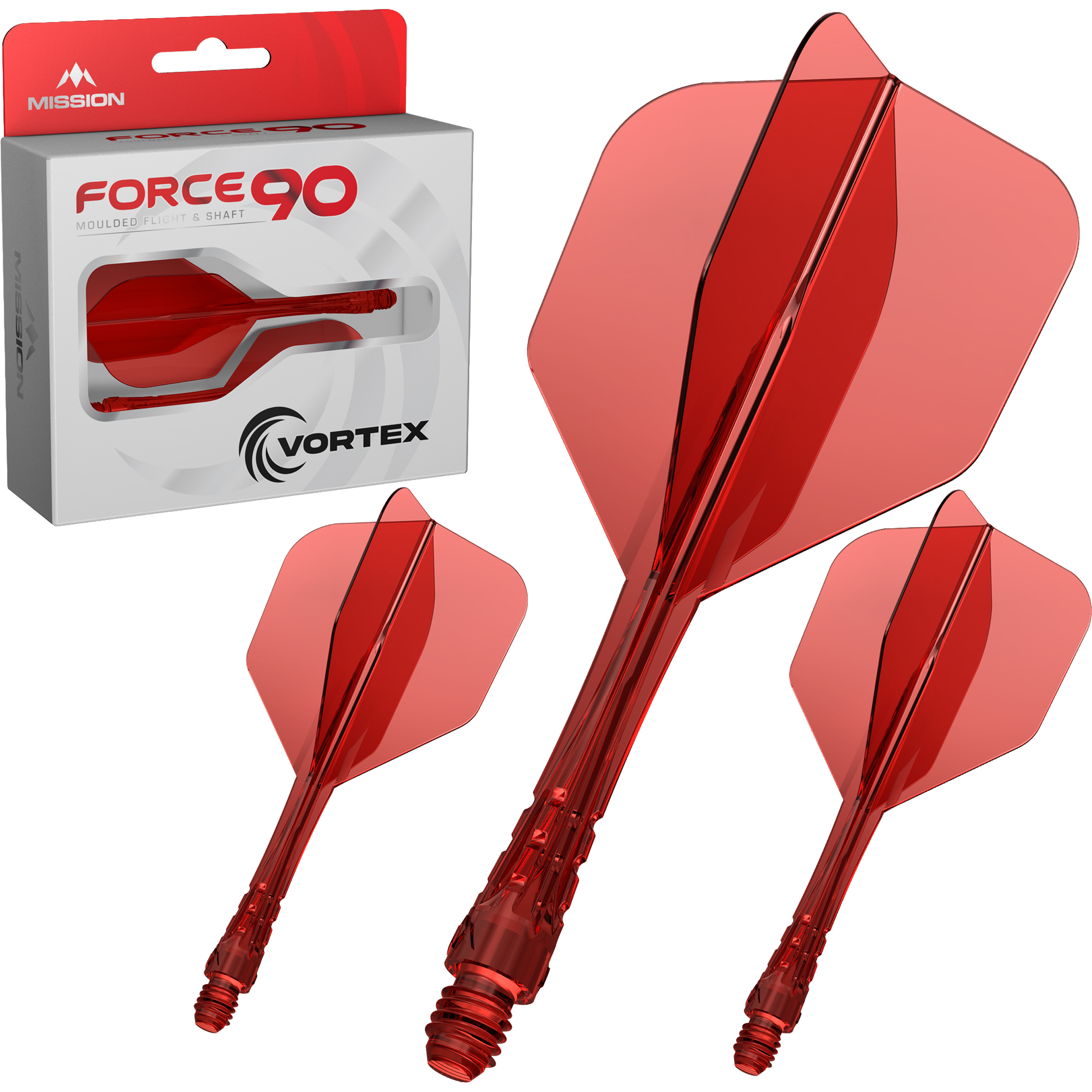 Mission - Force 90 Vortex Rot Transparent - No6