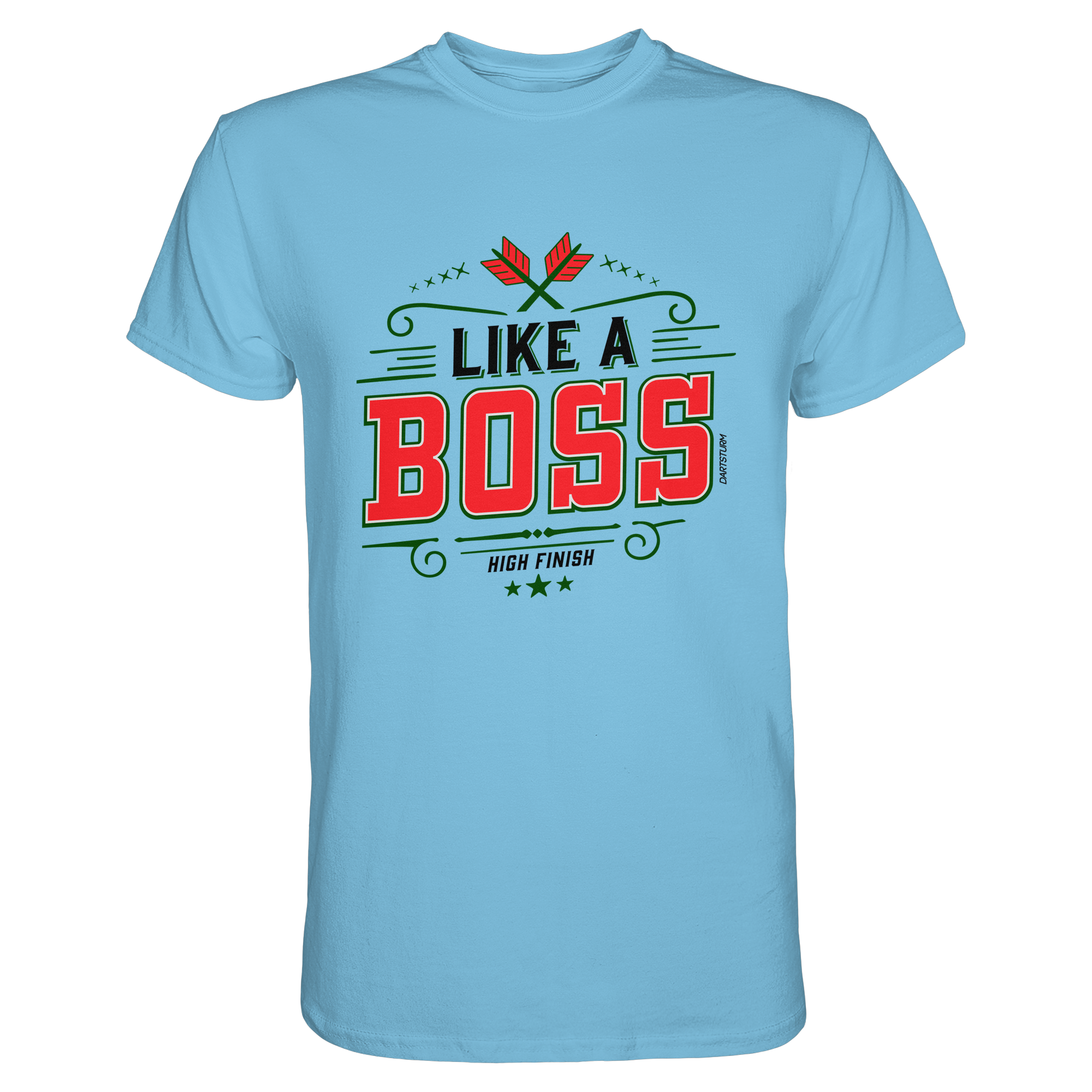 DartSturm - Like a Boss Red - Premium Shirt DartSturm - Like a Boss Red - Premium Shirt