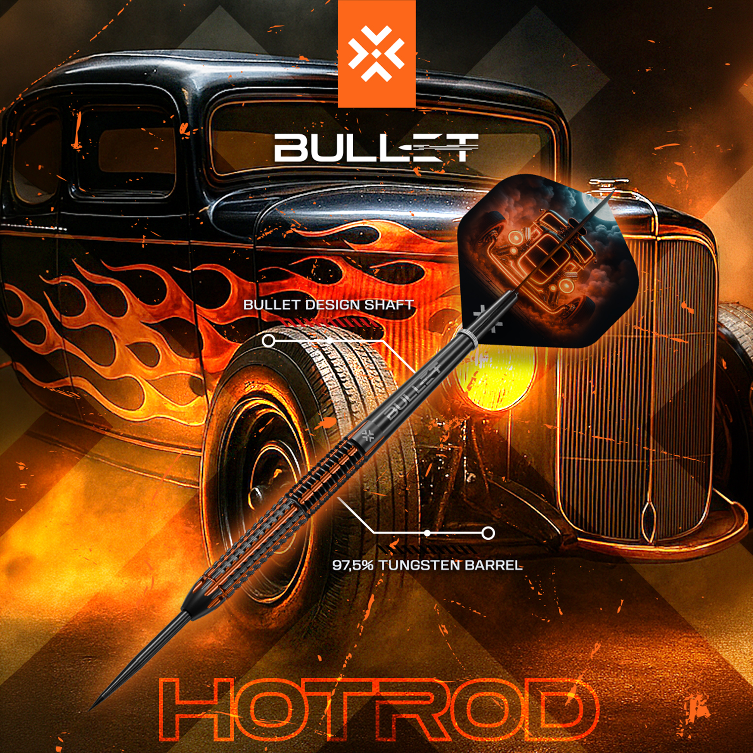 Bullet - Hotrod - Steeldart Bullet - Hotrod - Steeldart