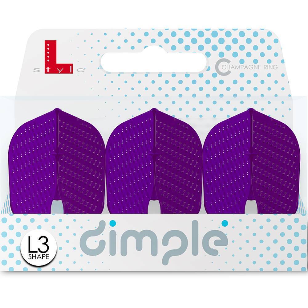L-Style-Champagne-Flight-Pro-Dimple-Shape-Lila-Verpackung L-Style - Champagne Flight Pro - Dimple - Shape