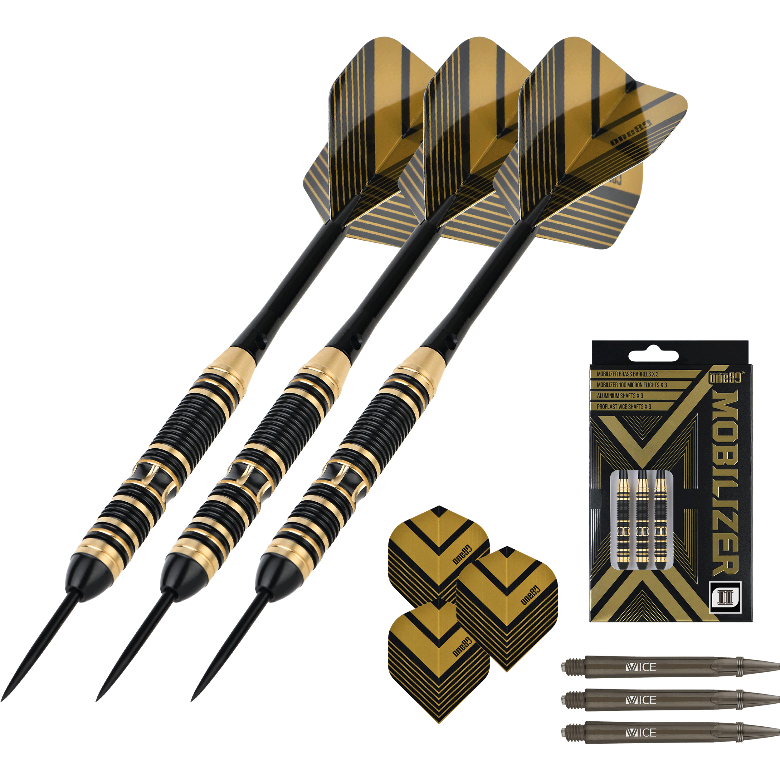 One80 - Mobilizer 02 Brass - Steeldart One80 - Mobilizer 02 Brass - Steeldart