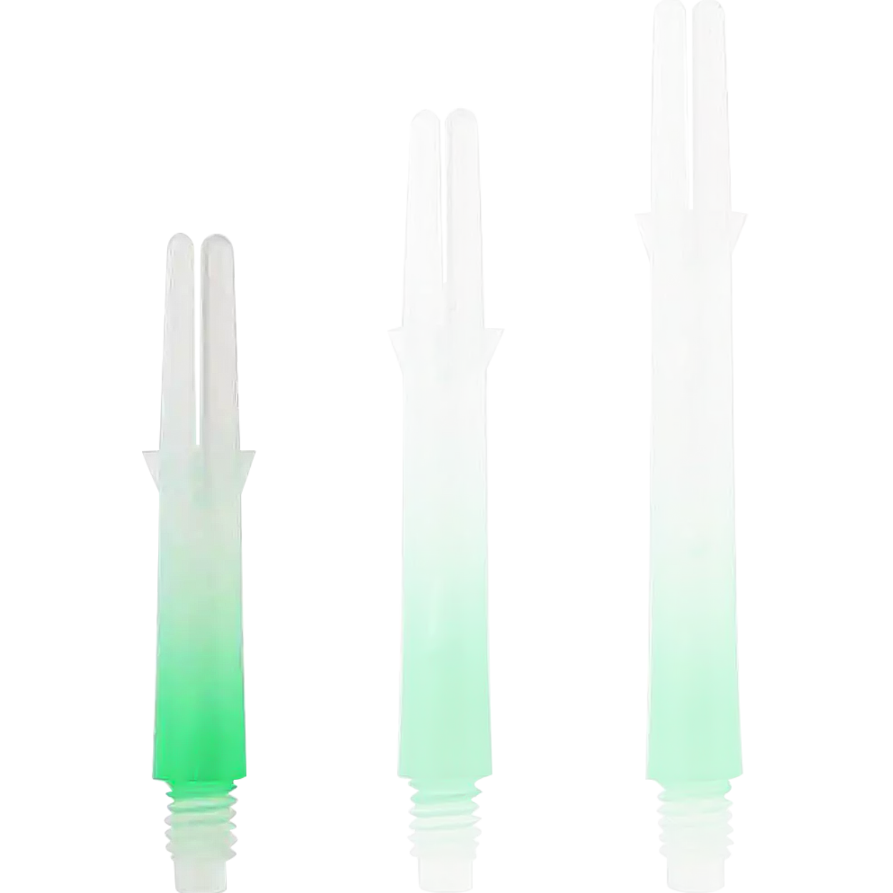 L-Style - L-Shaft Lock Straight TwoTone - Weiß Klar Grün L-Style - L-Shaft Lock Straight TwoTone - Weiß Klar Grün