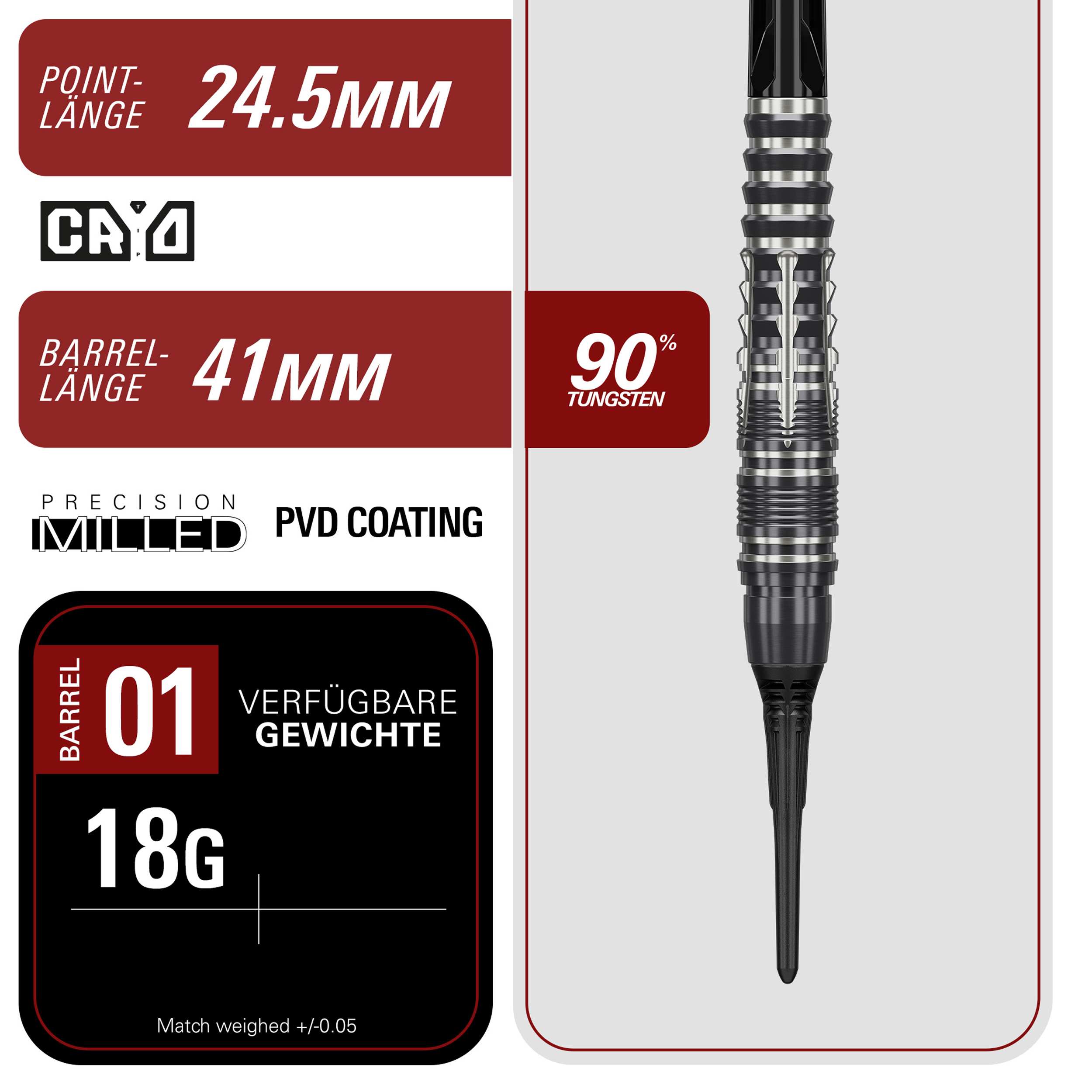 Target Japan - Black Marque Blaze - Softdart