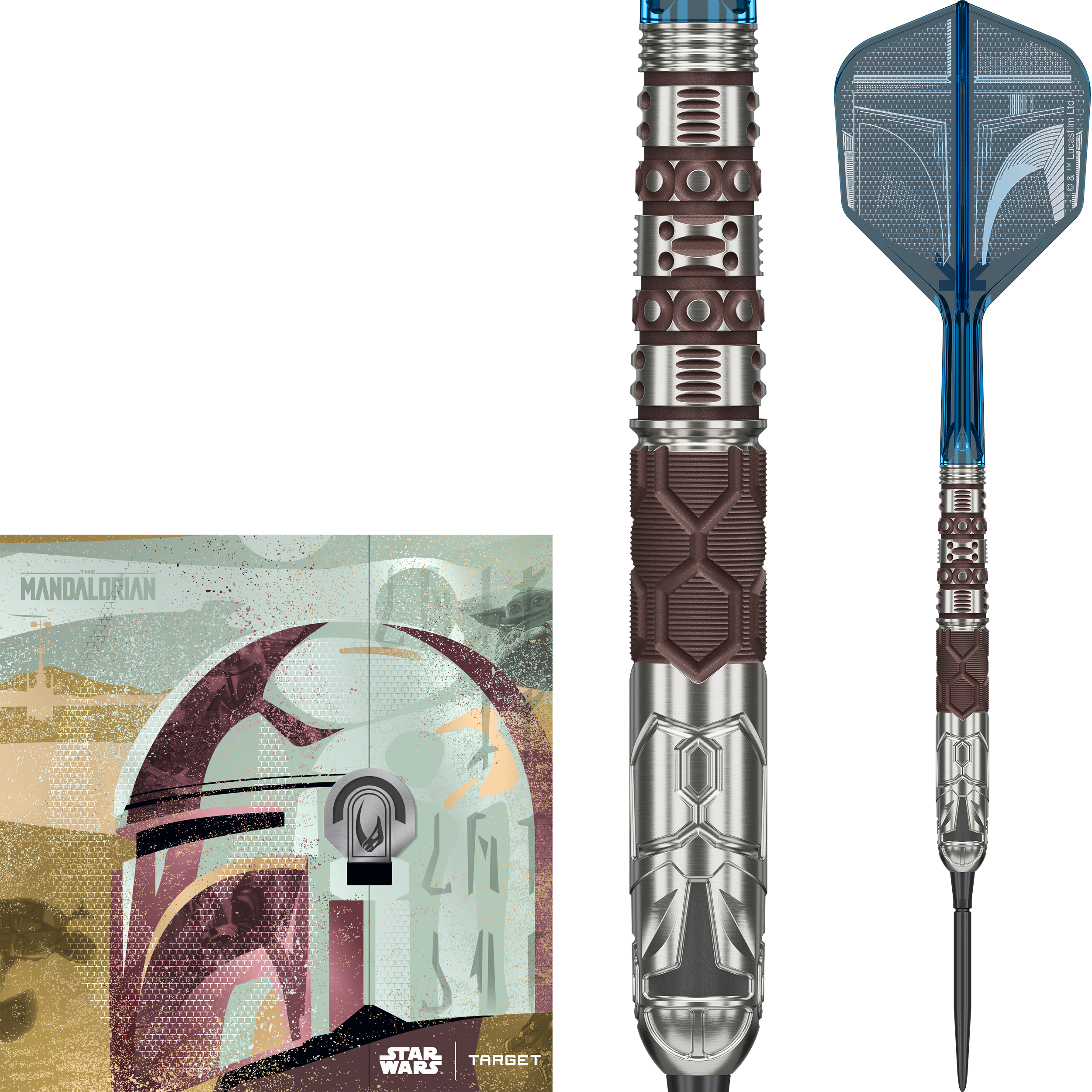 Target - Swiss Point - Star Wars Mandalorian - Steeldart