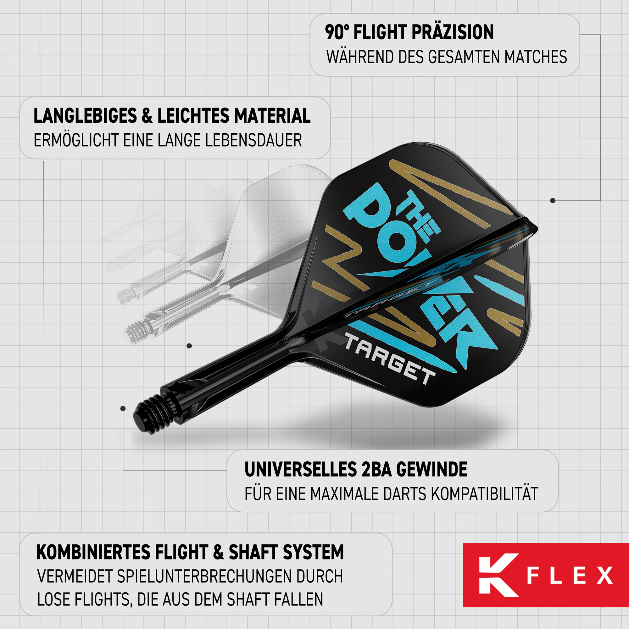 Target - K-Flex-Flightsystem Phil Taylor - No2