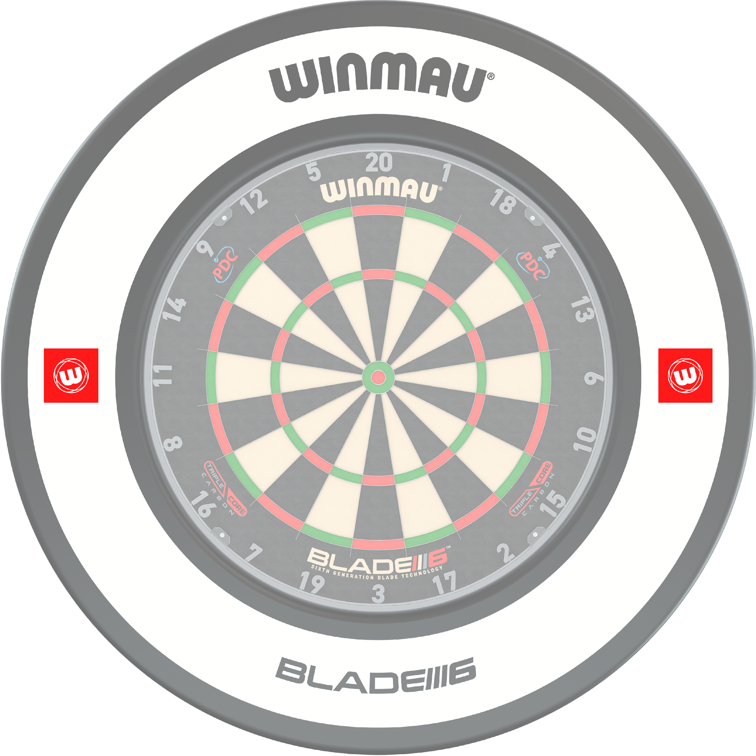 Winmau - Pro-Line Weiß 1.0 - Surround
