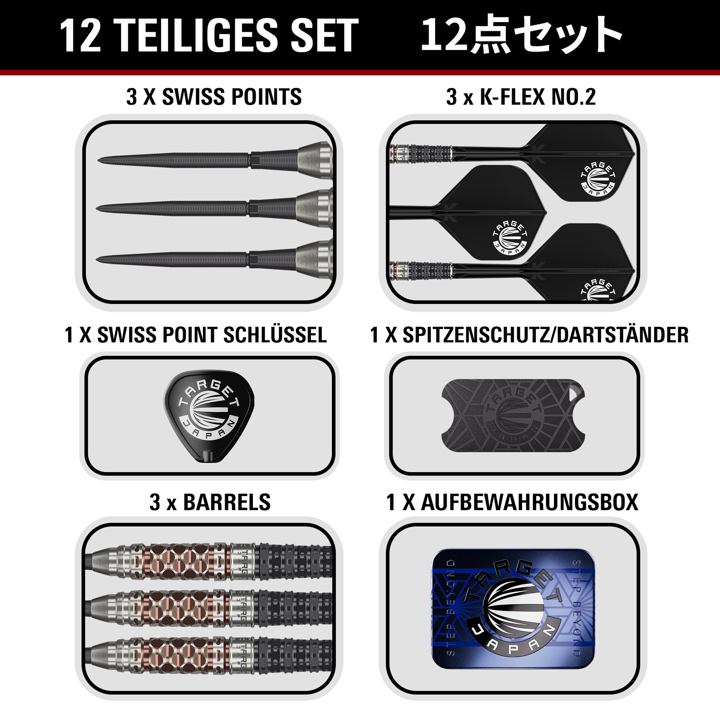 Target Japan - Swiss Point - Cathy Leung GEN 6 - Steeldart
