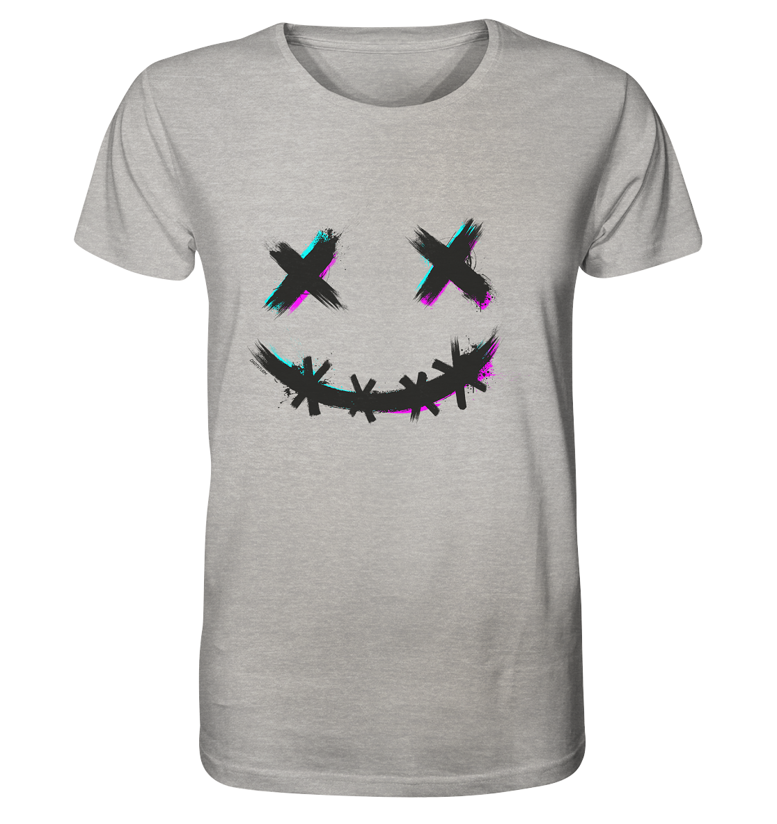 DartSturm - Scary Smile Schwarz - Organic Shirt DartSturm - Scary Smile Schwarz - Organic Shirt