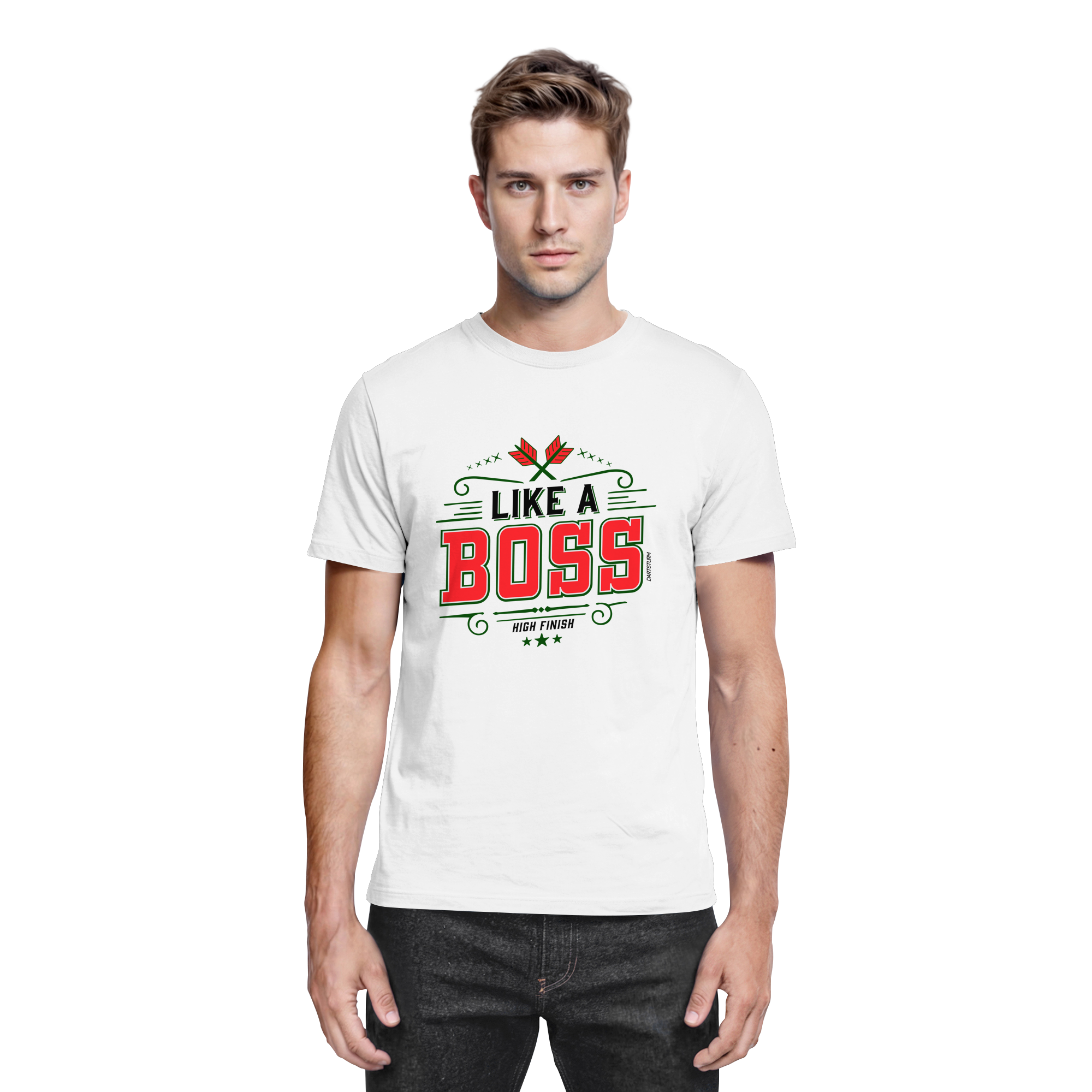 DartSturm - Like a Boss Red - Premium Shirt