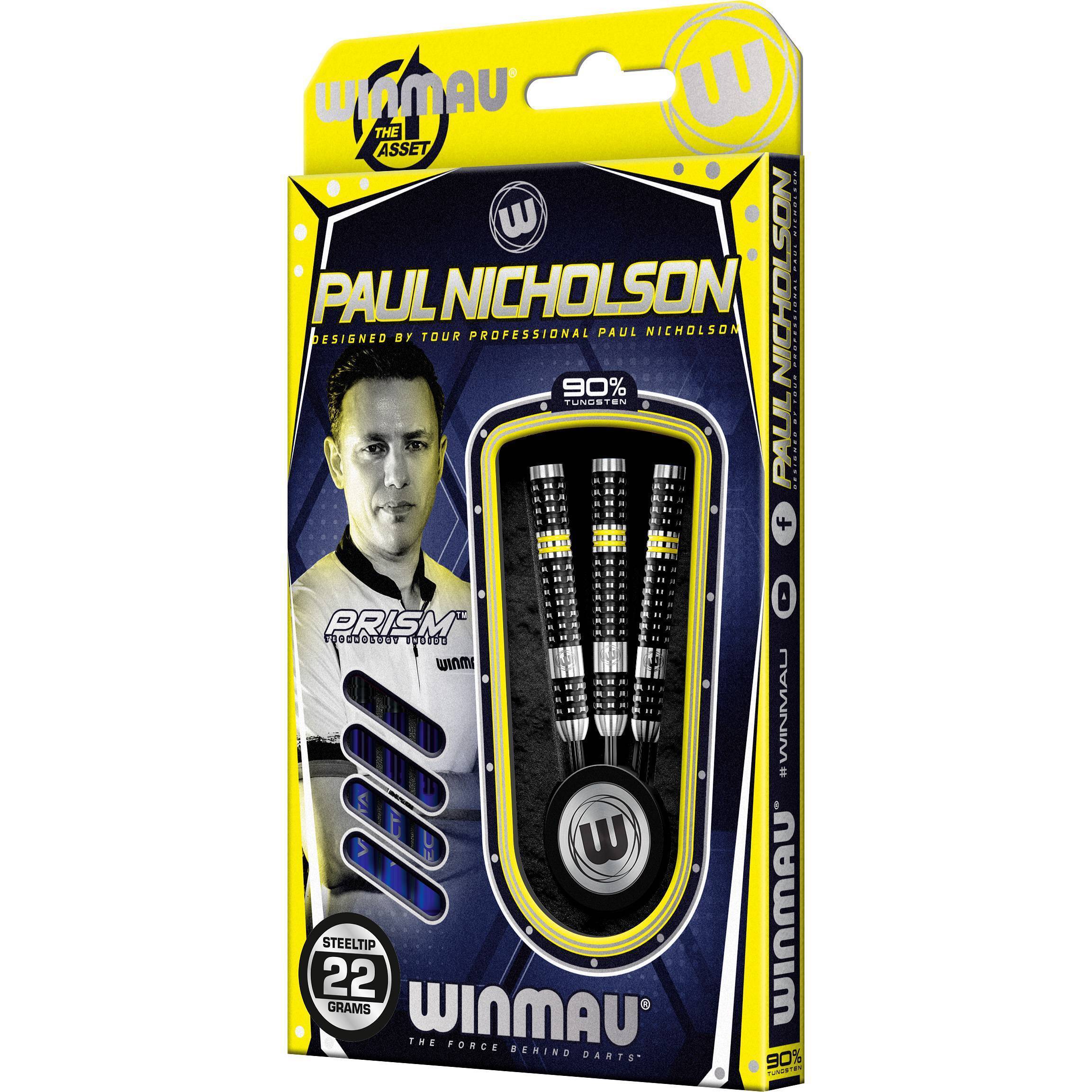 Winmau-Paul-Nicholson-Steeldart-Verpackung-Dynamisch Winmau - Paul Nicholson - Steeldart