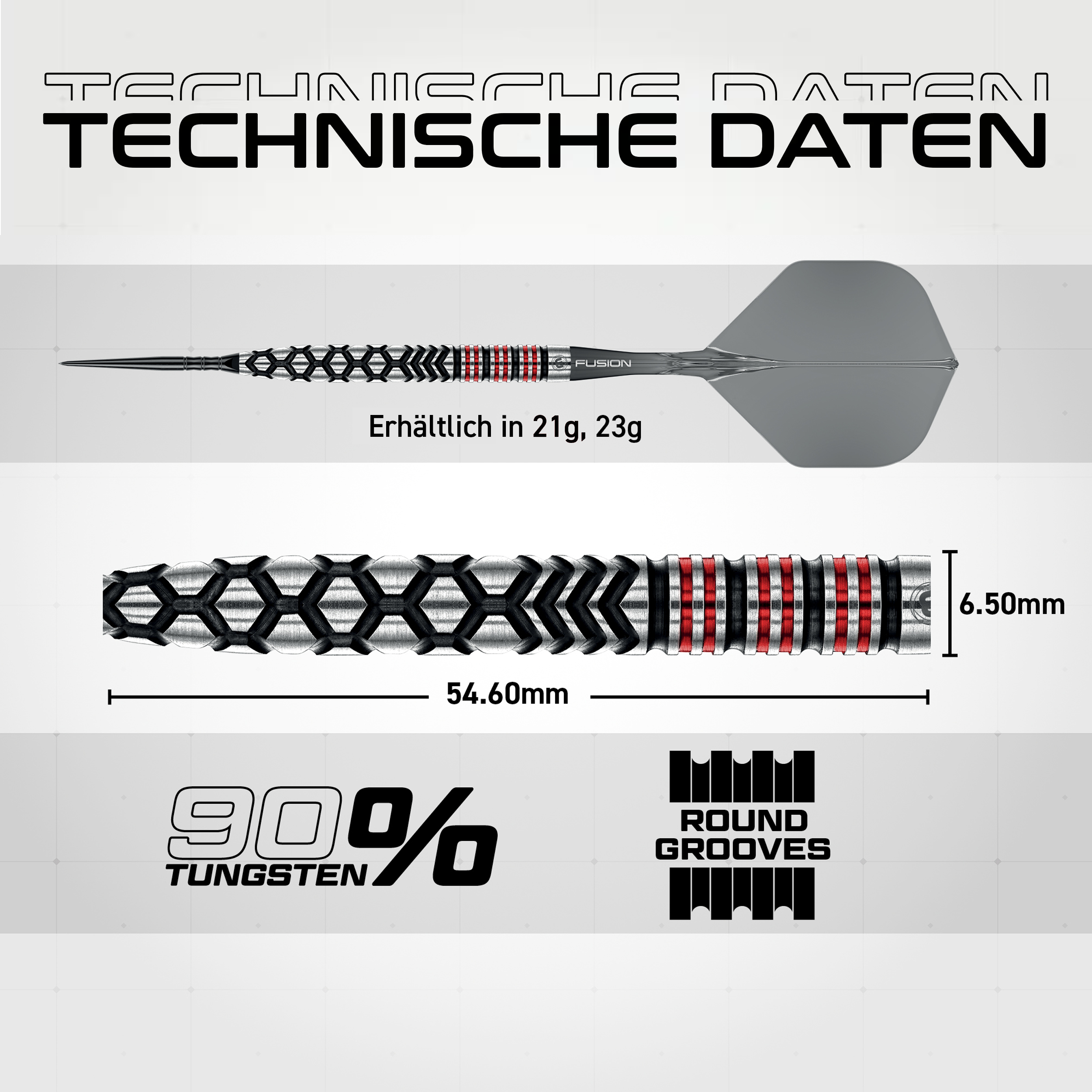 Winmau - Switch Point - Fornax Tapered - Steeldart