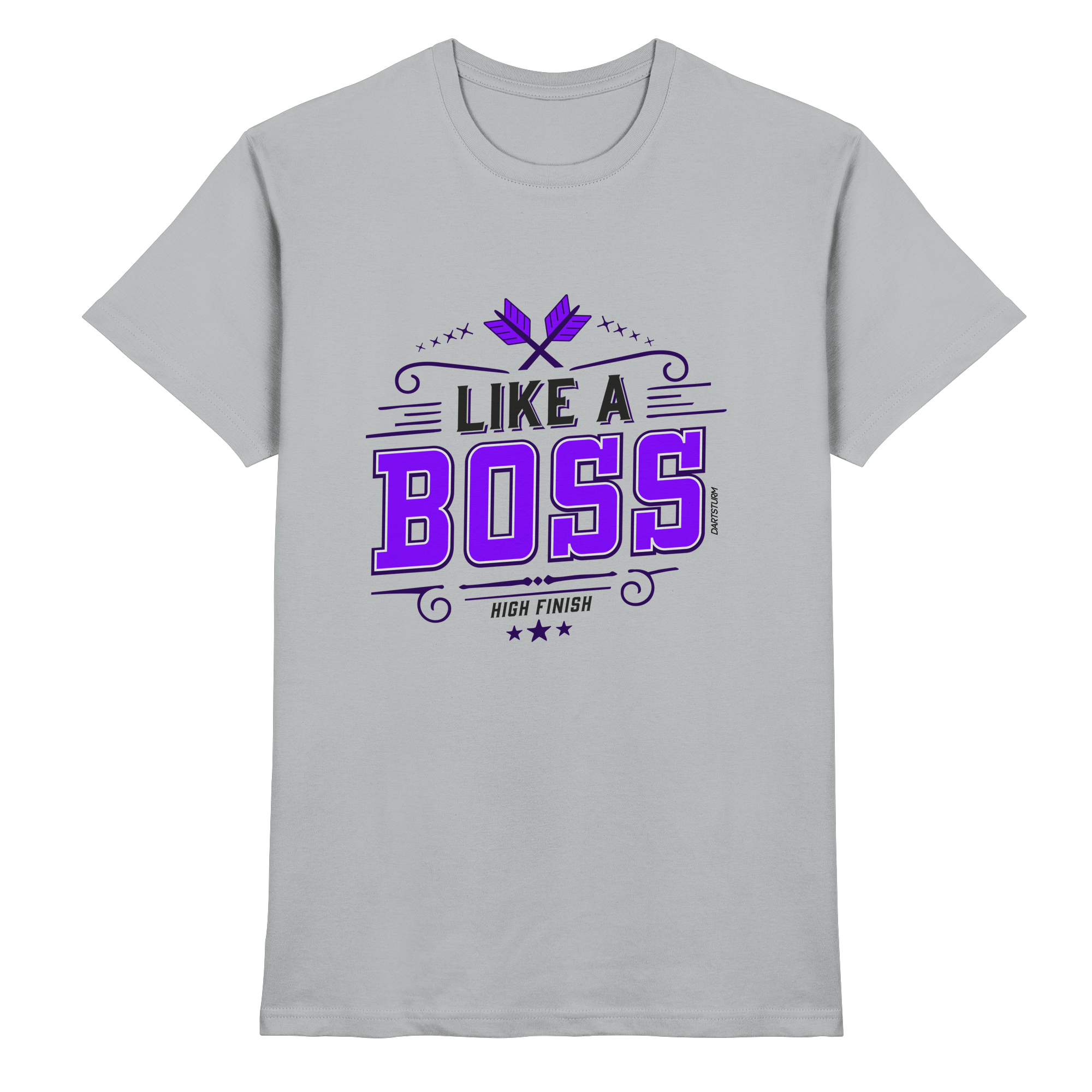 DartSturm - Like a Boss Purple - Premium Shirt