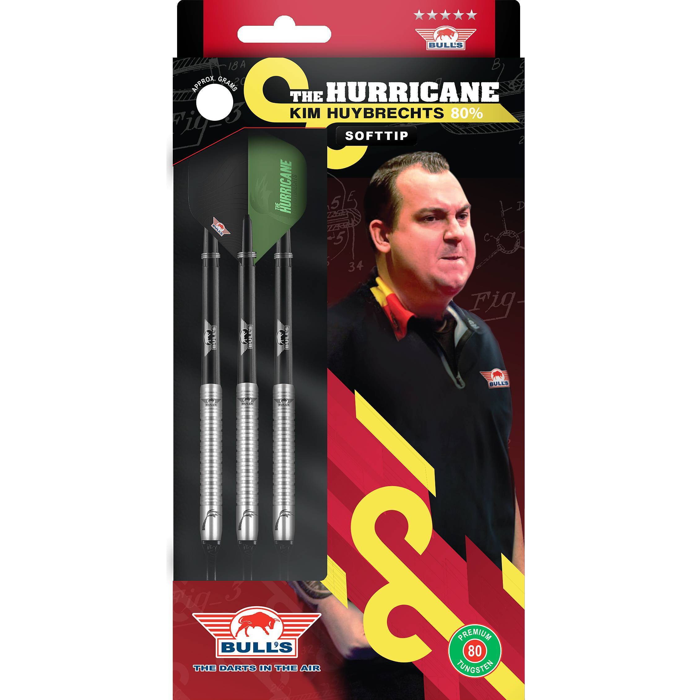 Bull-s-NL-Kim-Huybrechts-80-Softdart-Verpackung Bull's NL - Kim Huybrechts 80% - Softdart