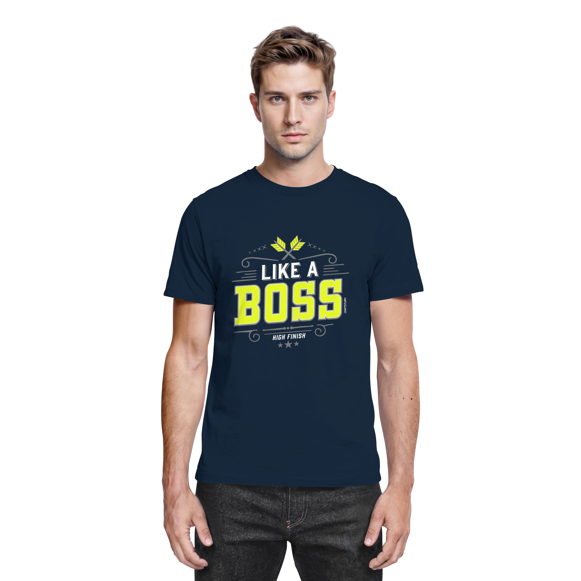 DartSturm - Like a Boss Yellow - Premium Shirt DartSturm - Like a Boss Yellow - Premium Shirt