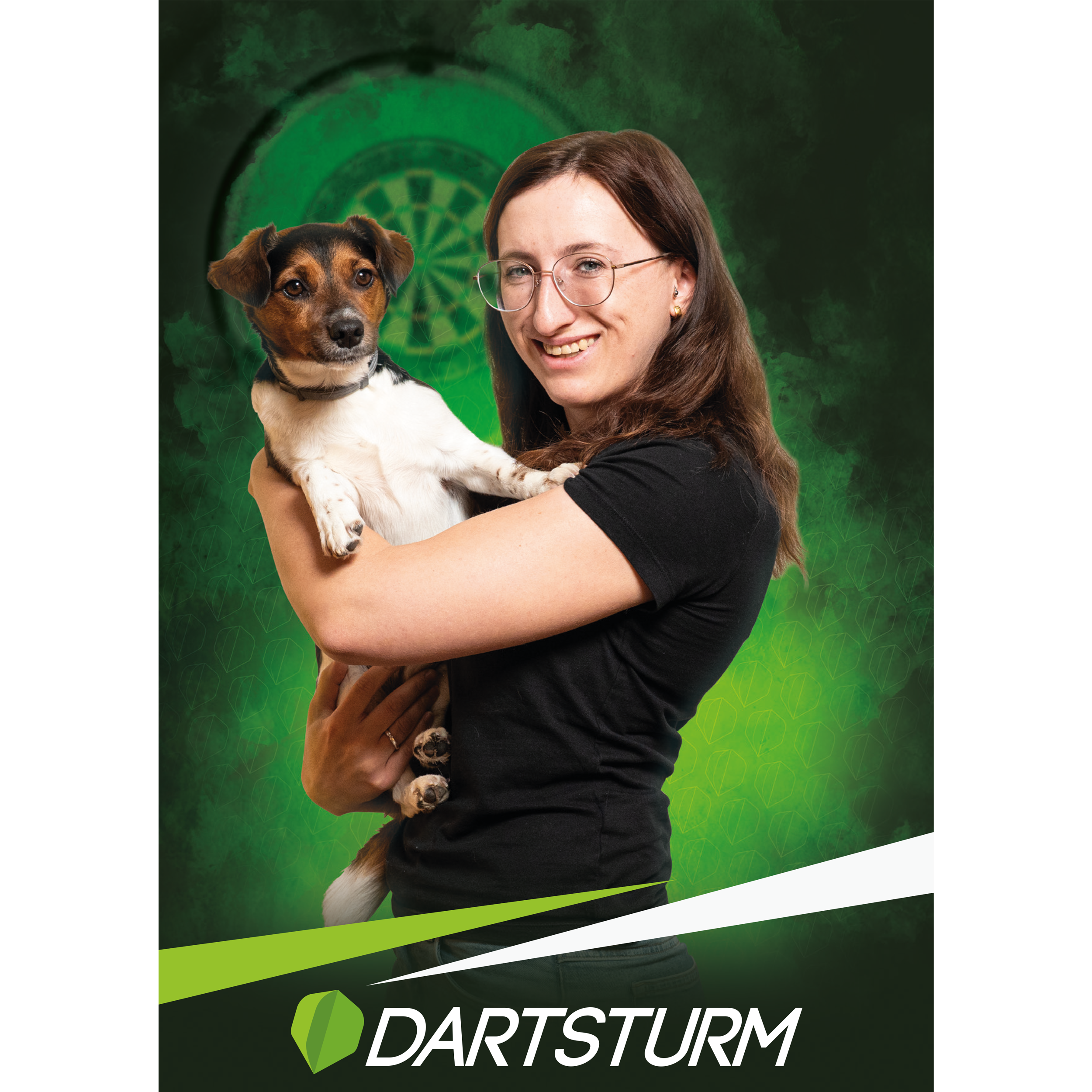 DartSturm - Autogrammkarte - DIN A6