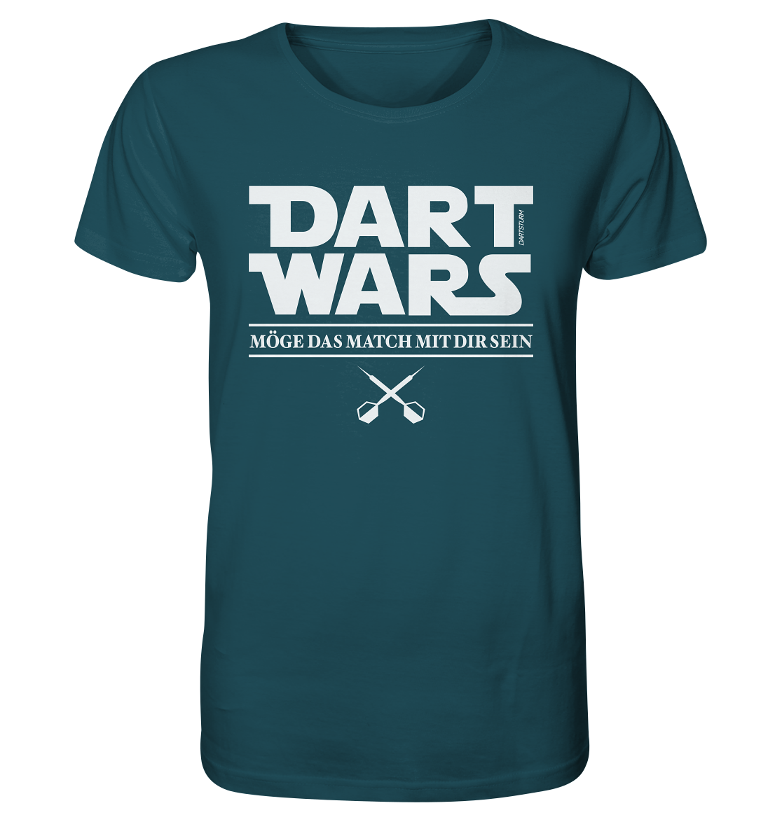 DartSturm - Dart Wars Weiß - Organic Shirt DartSturm - Dart Wars Weiß - Organic Shirt