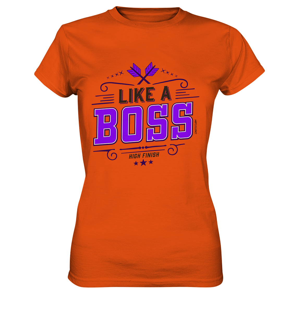 DartSturm - Like a Boss Purple - Ladies Premium Shirt