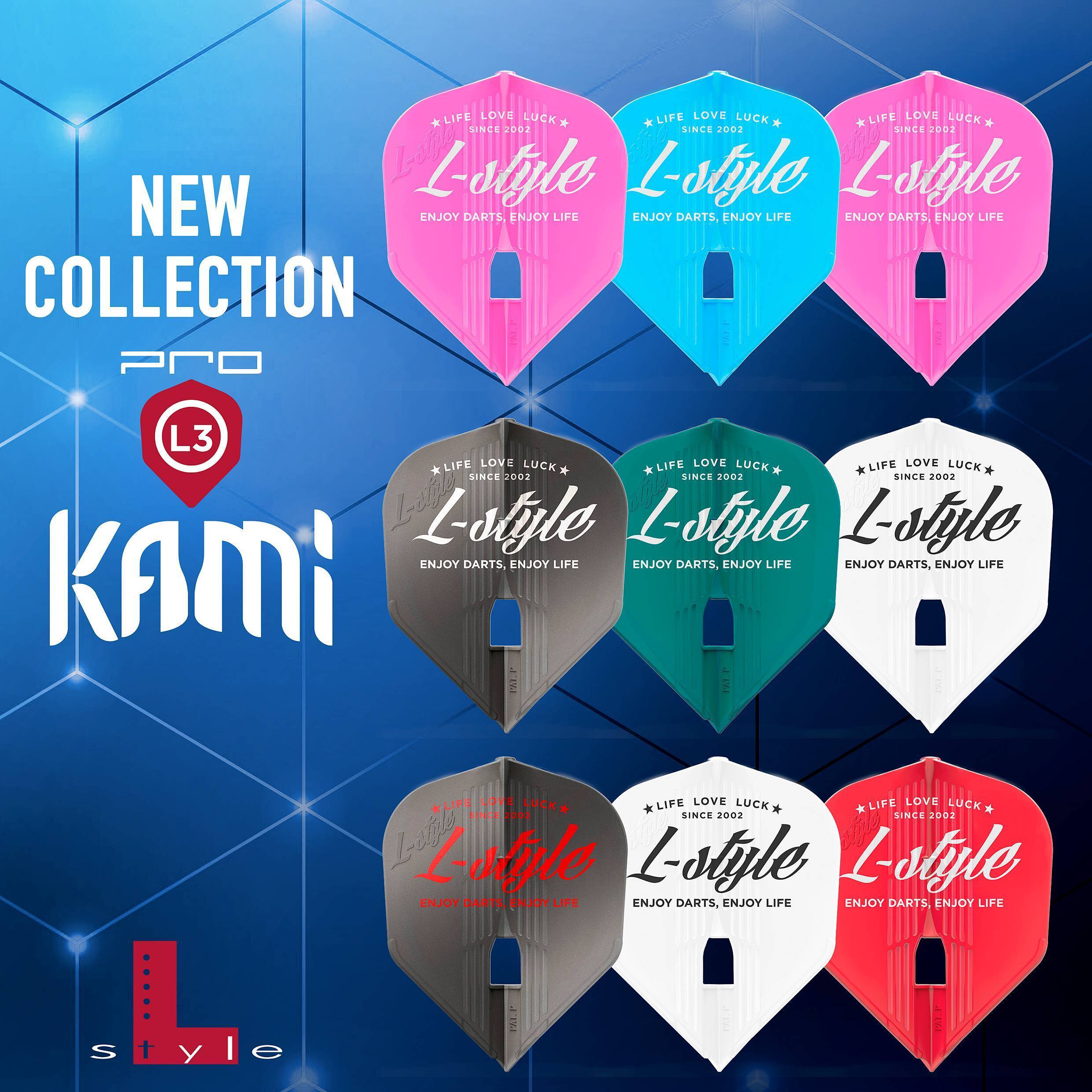 L-Style-Champagne-Flight-KAMI-Vintage-Logo-Shape-Banner L-Style - Champagne Flight KAMI - Vintage Logo Typ B - Shape