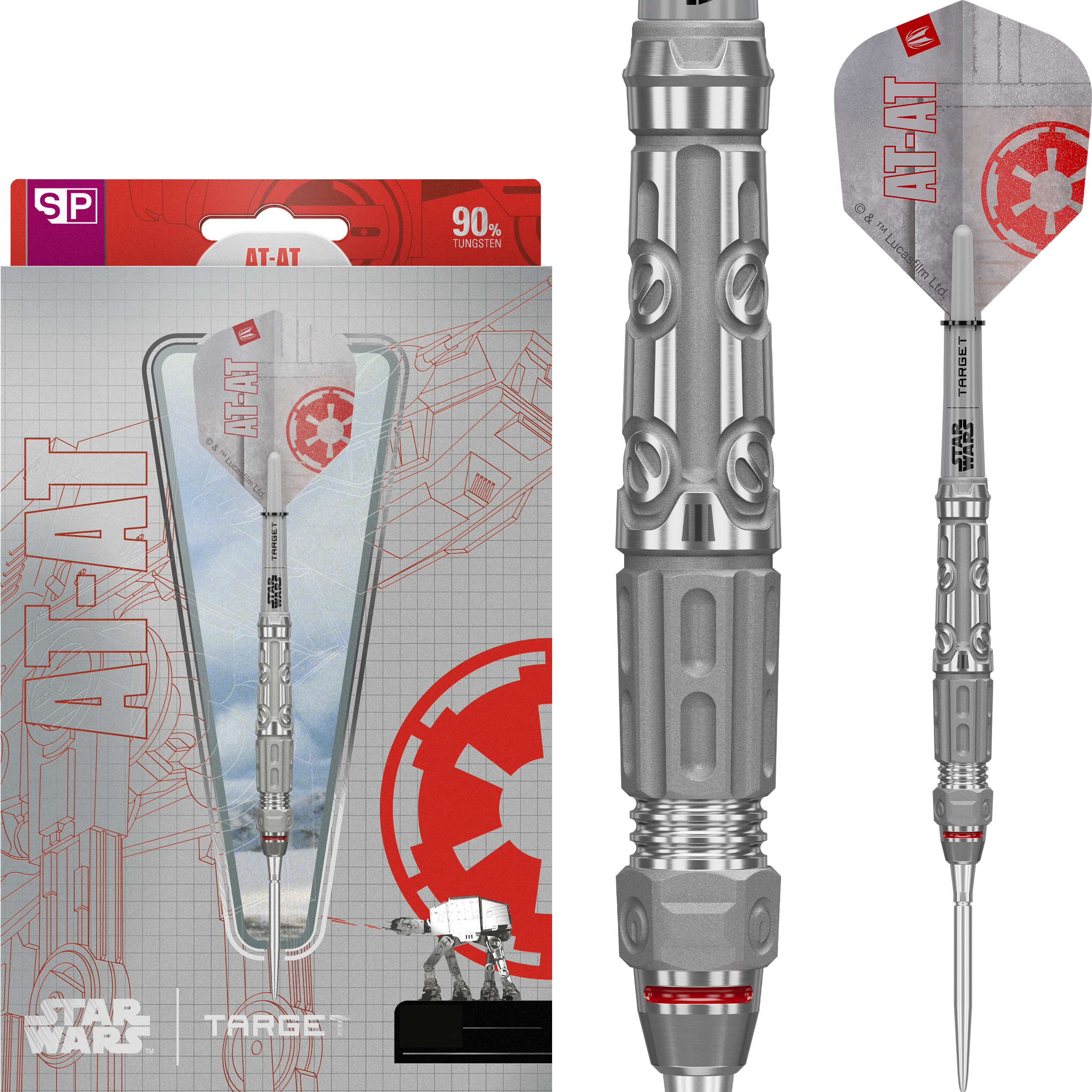 Target - Swiss Point - Star Wars AT-AT - Steeldart Target - Swiss Point - Star Wars AT-AT - Steeldart