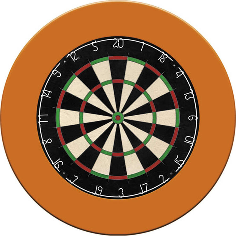 DartSturm-de-Dartboard-Surround-Orange-mit-Dartboard DartSturm - Dartboard Surround