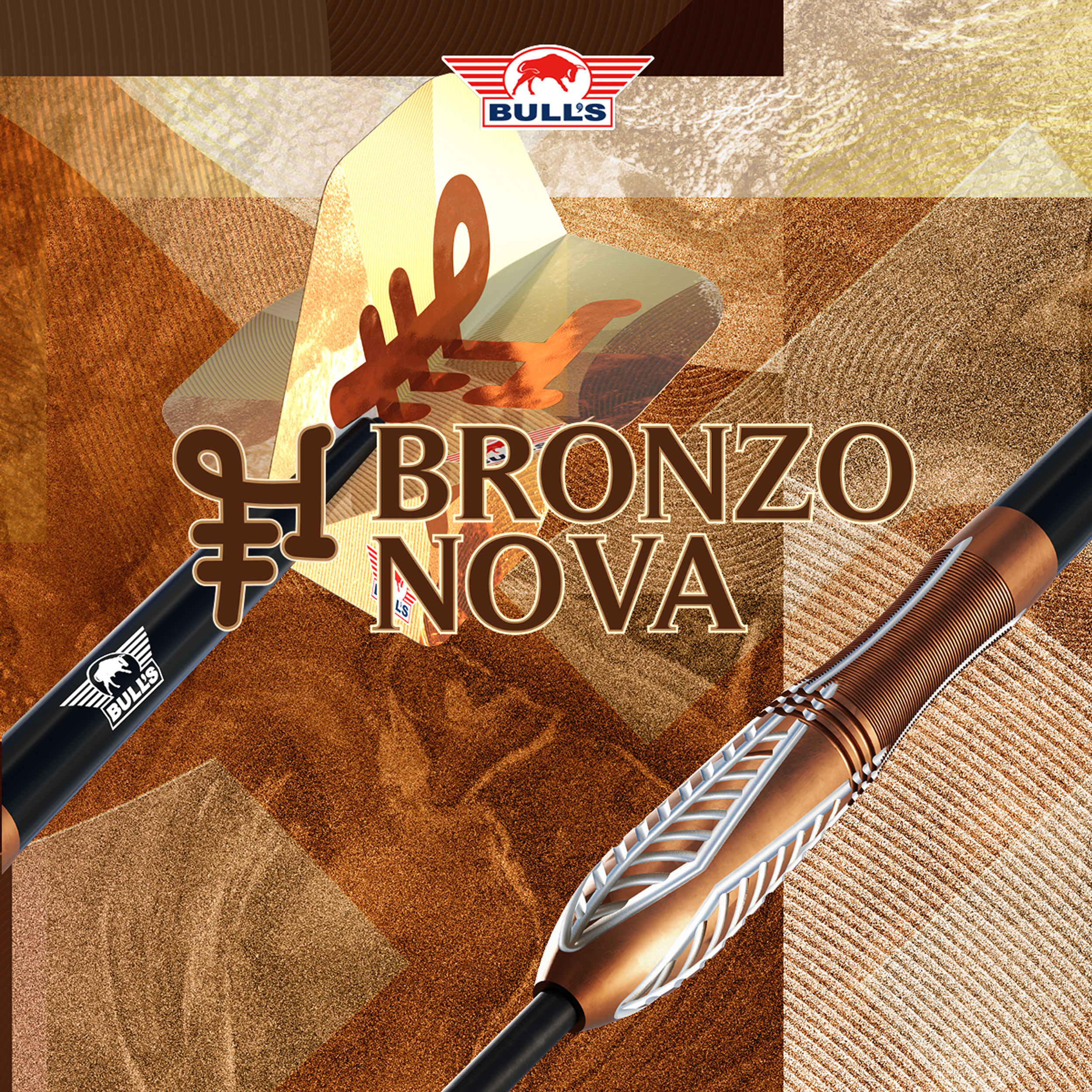 Bull's NL - Bronzo Nova - Steeldart