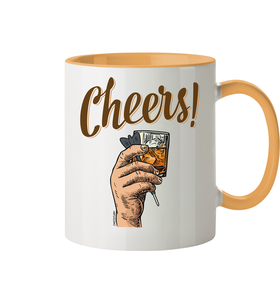 DartSturm - Cheers - Tasse zweifarbig
