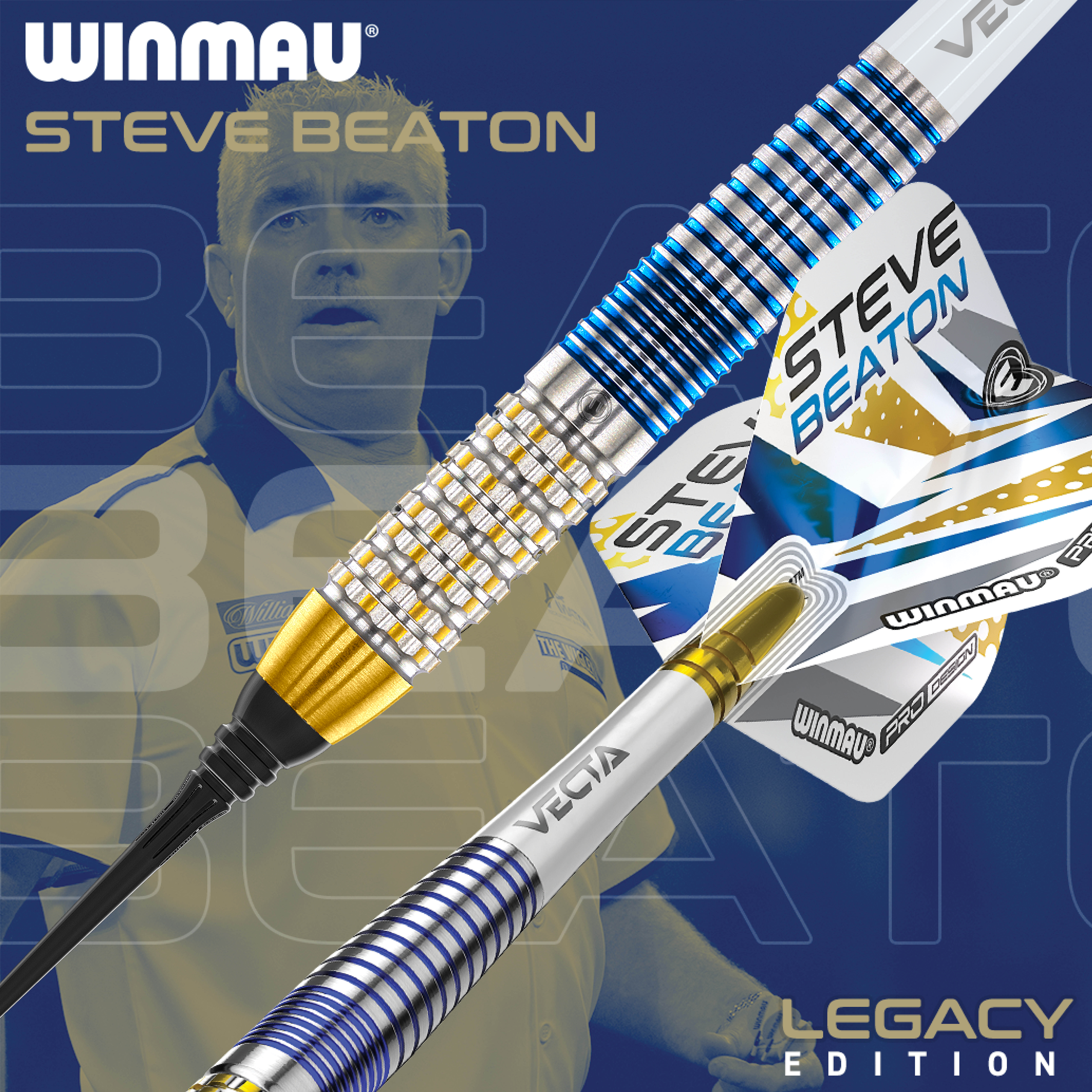 Winmau - Steve Beaton Legacy Edition - Softdart Winmau - Steve Beaton Legacy Edition - Softdart