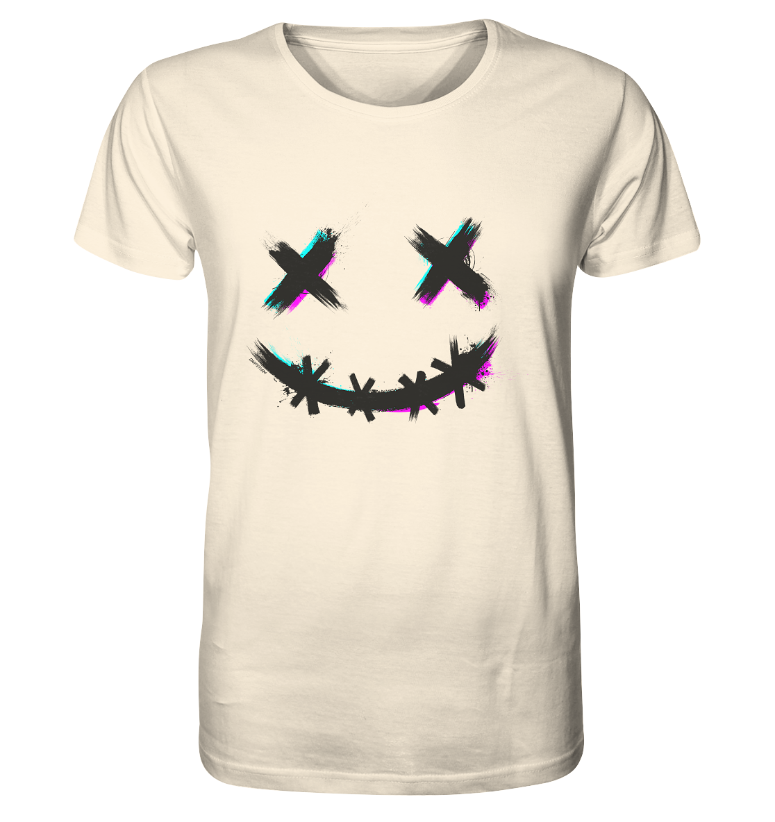 DartSturm - Scary Smile Schwarz - Organic Shirt DartSturm - Scary Smile Schwarz - Organic Shirt