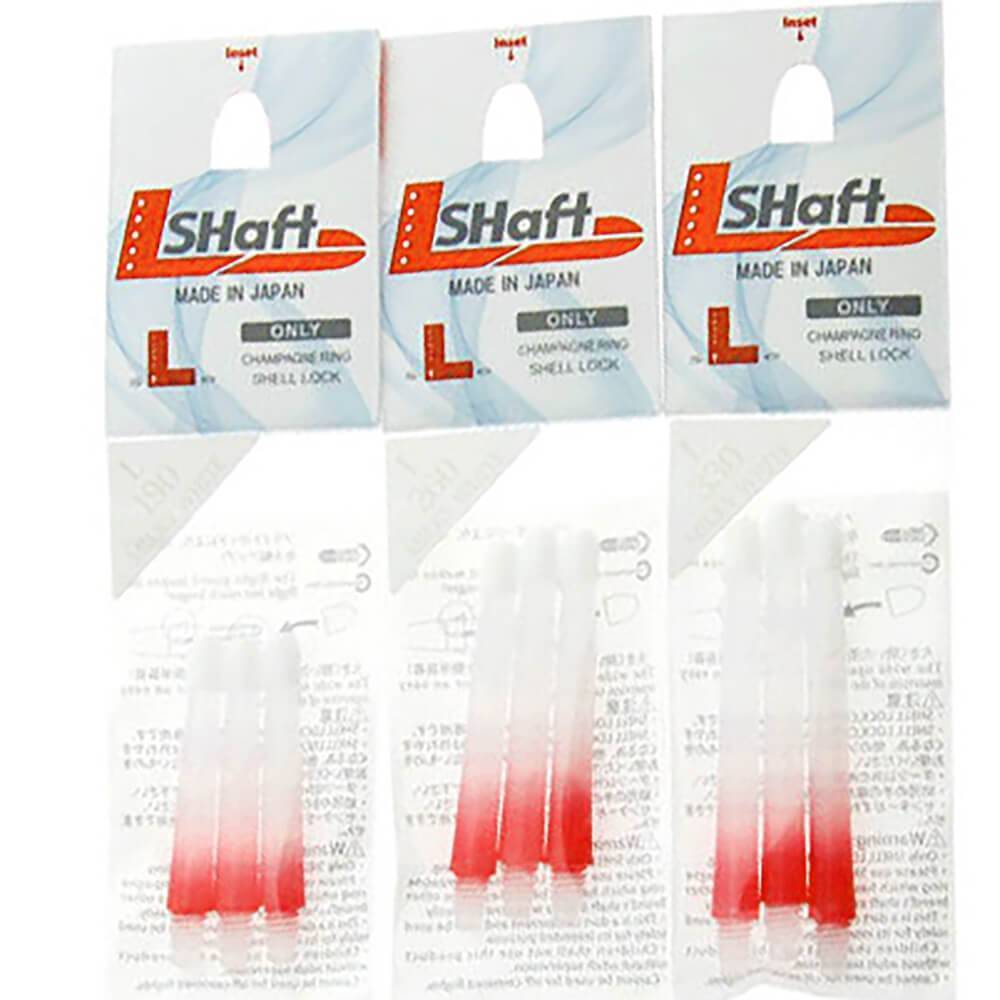 L-Style-L-Shaft-Lock-Straight-TwoTone-Weiss-Klar-Rot-Verpackung L-Style - L-Shaft Lock Straight TwoTone - Weiß Klar Rot