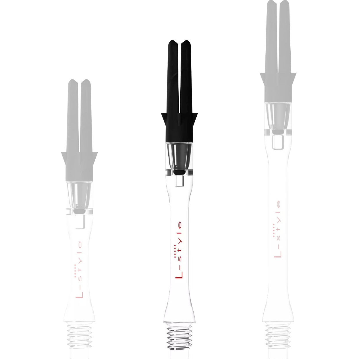 L-Style - Carbon Silent Slim Spinner - Transparent
