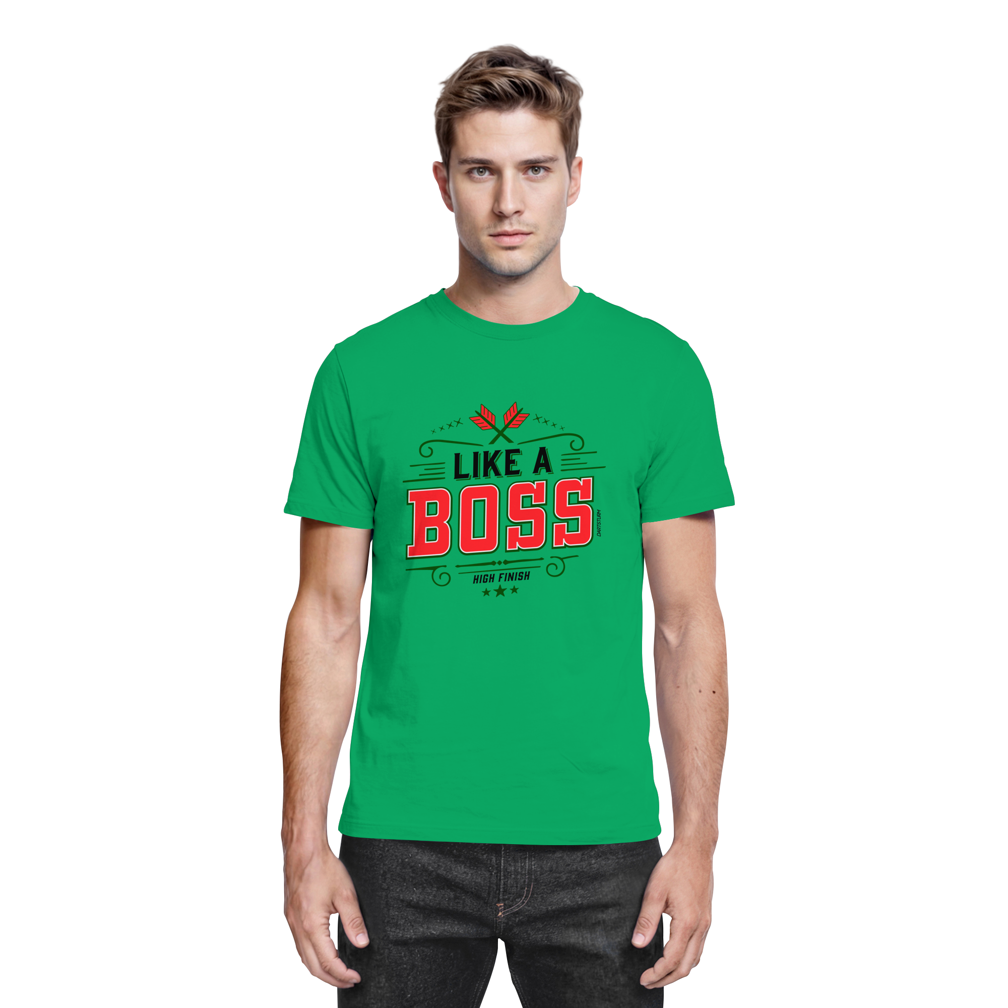 DartSturm - Like a Boss Red - Premium Shirt