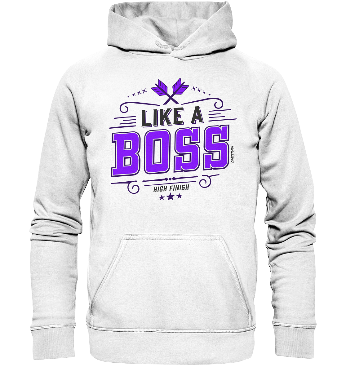 DartSturm - Like a Boss Purple - Basic Unisex Hoodie