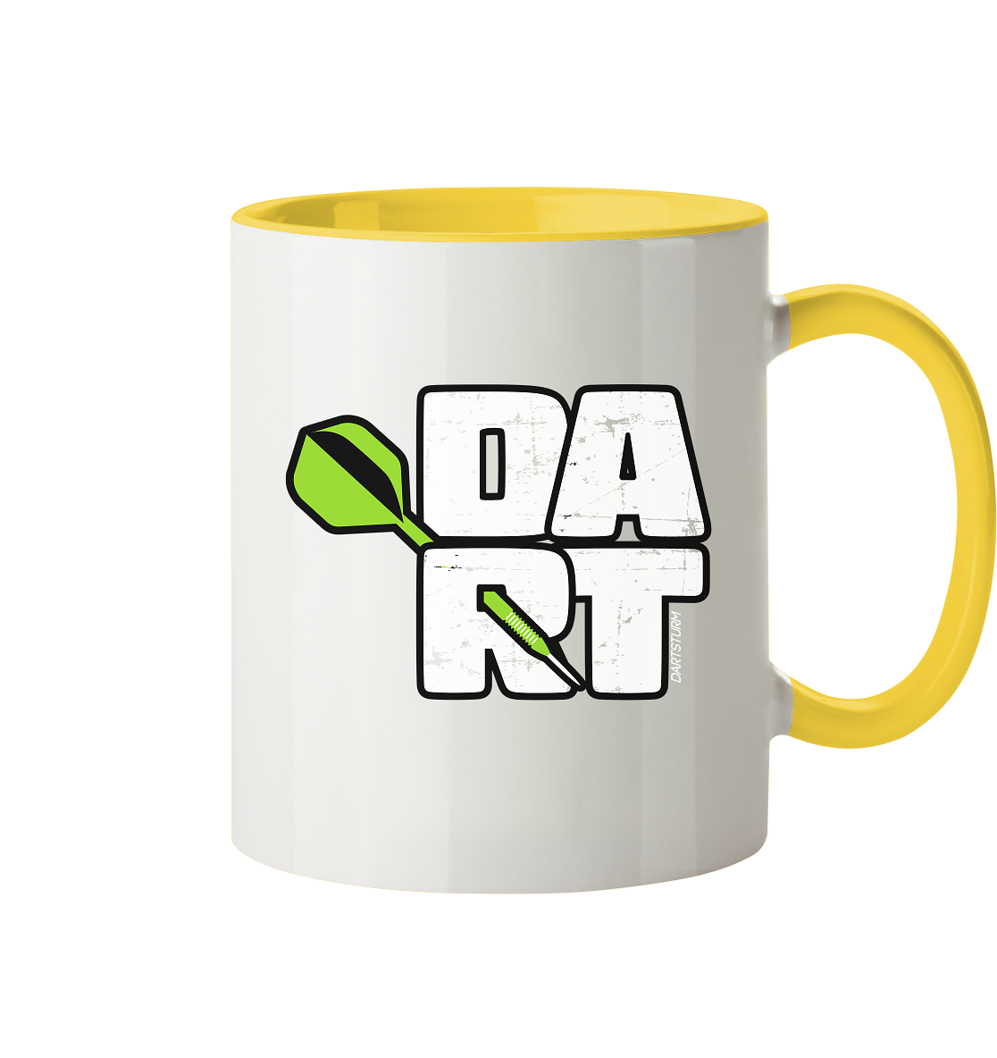 DartSturm - Dart - Tasse zweifarbig