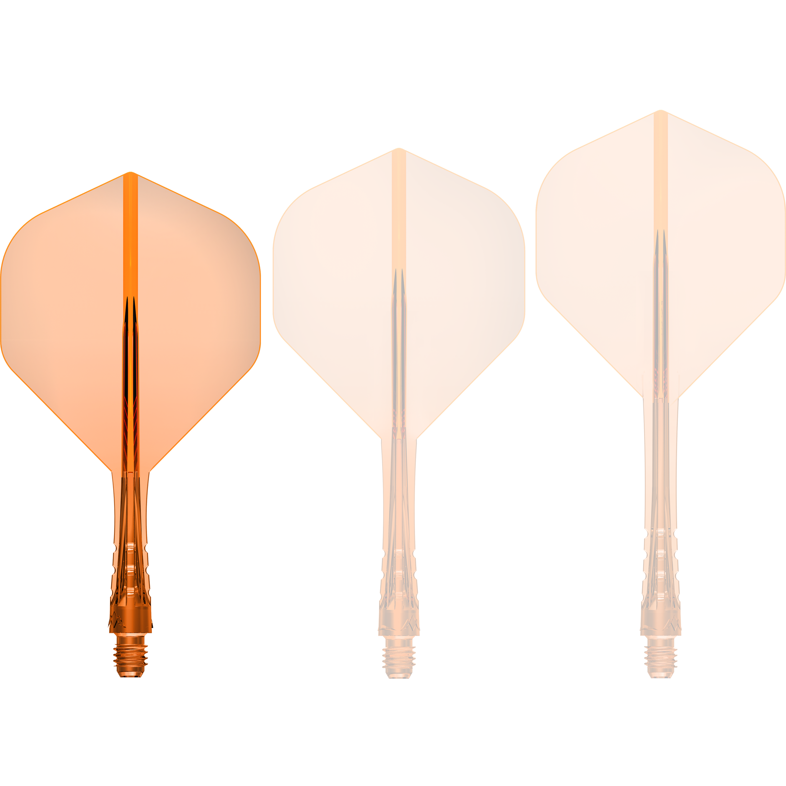 Mission - Force 90 Vortex Neonorange Transparent - No2